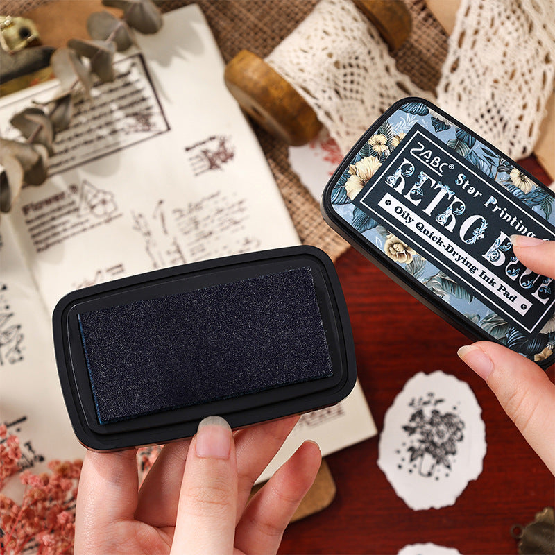 16-Color Star Print Oil Ink Pad - Retro Seal for Hand Accounts - ViktaShop