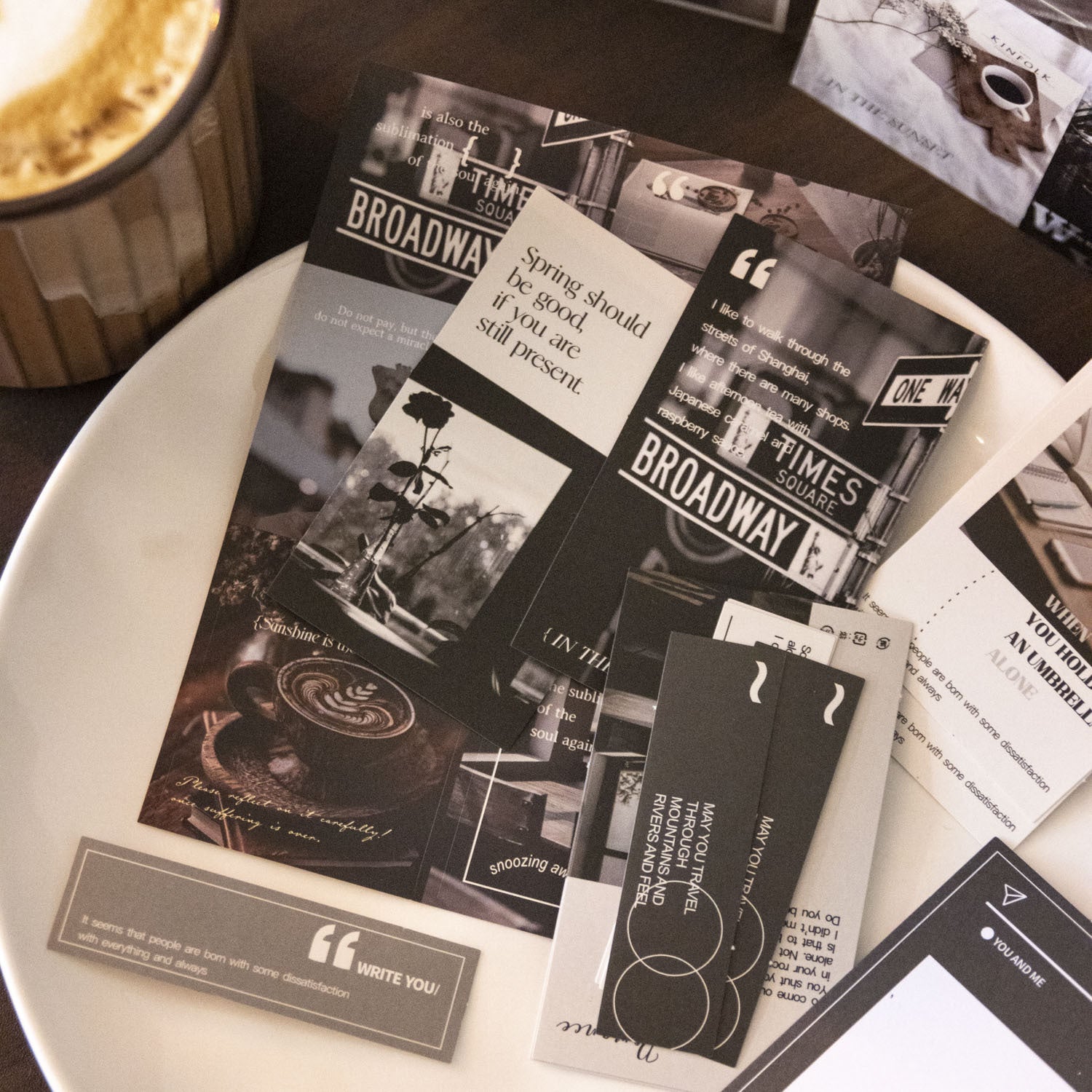 Material Bag – Coffee Instant Series, Magazine Style, 30 Pcs - ViktaShop
