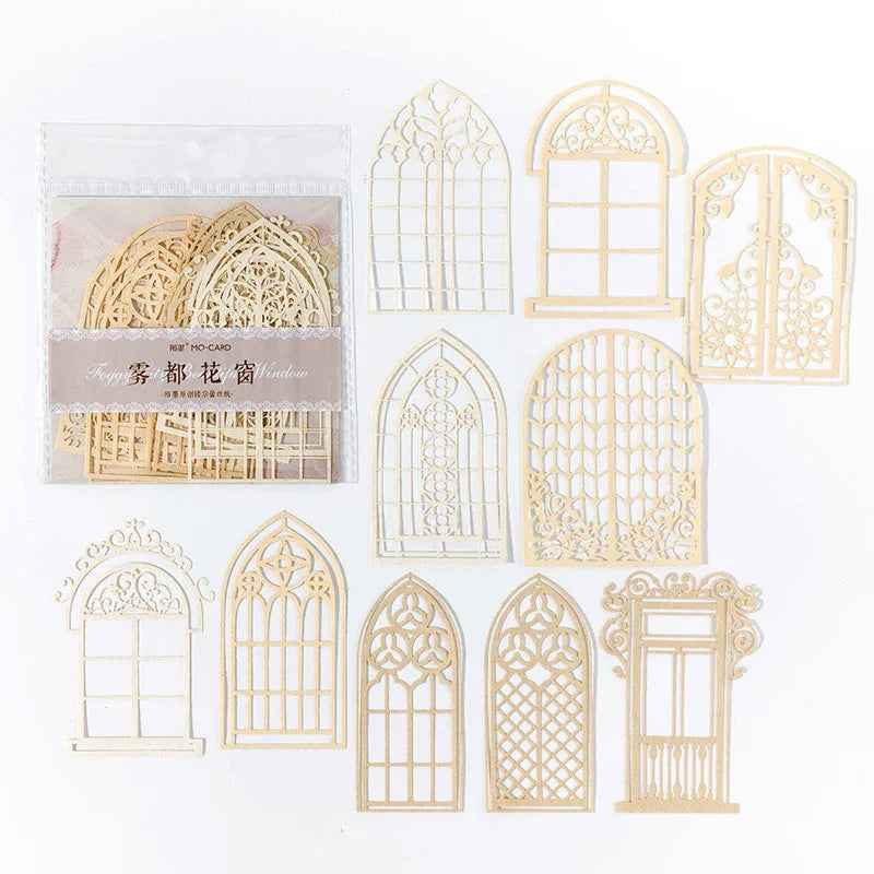 Vintage Material Paper – Retro Scrapbooking and Collage Paper Sheets