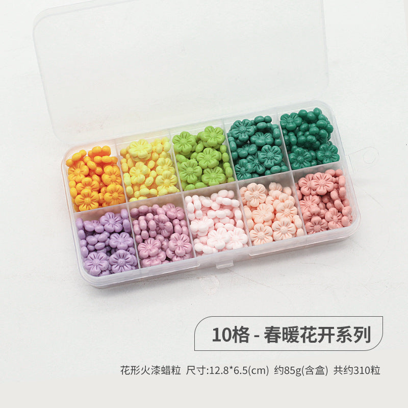 Flower-Shaped Fire Paint Wax Grain Seal - ViktaShop