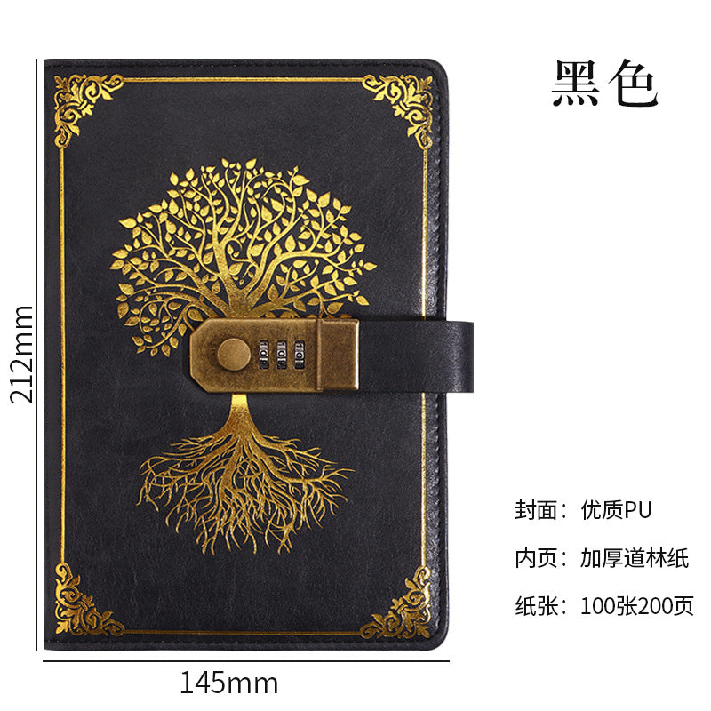 A5 Retro Notebook Gift Set – Business Office Journal - ViktaShop