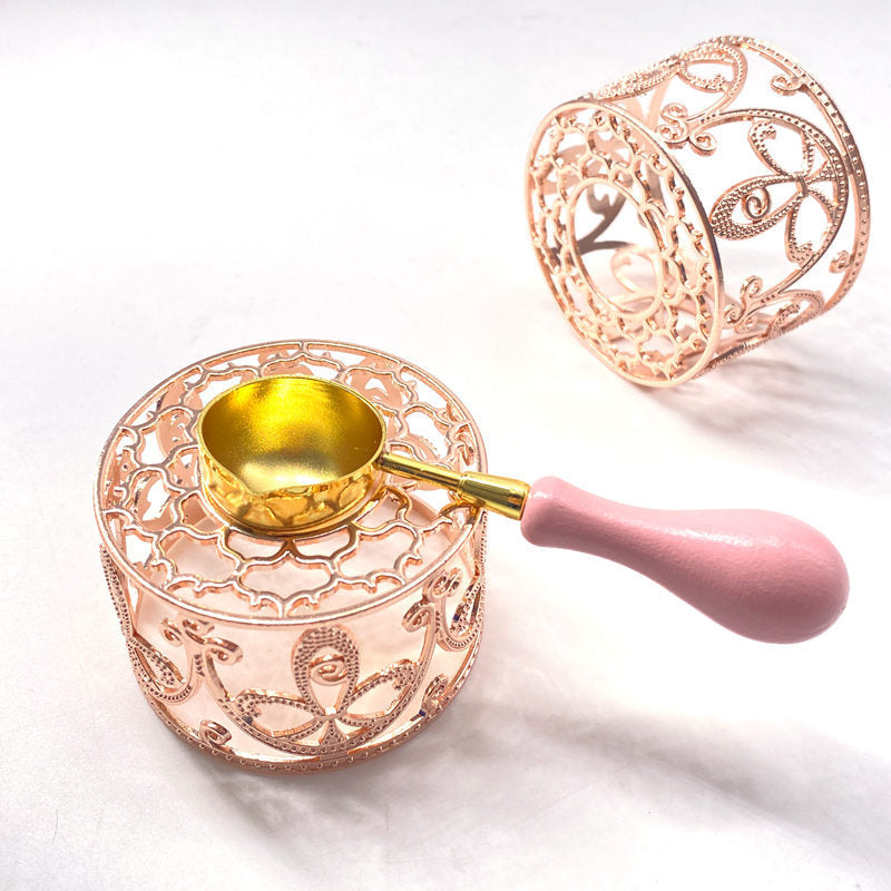 Alloy Wax Melting Furnace – No-Glue Design, Durable Candle Holder Tool - ViktaShop