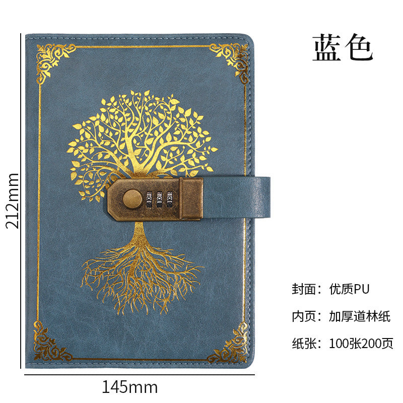 A5 Retro Notebook Gift Set – Business Office Journal - ViktaShop