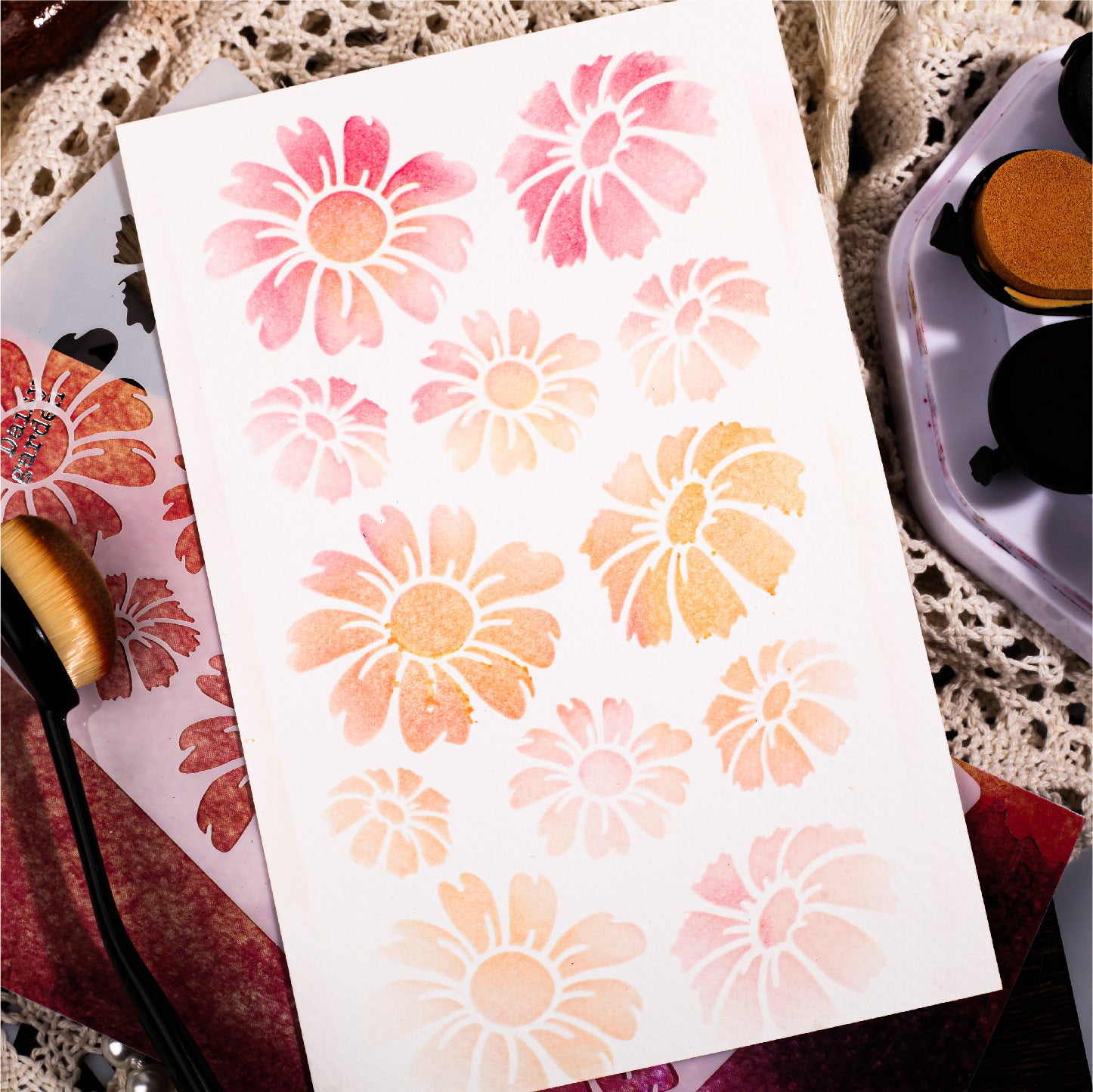 Masking Stencils, DIY Landscaping Hollow Decoration Board