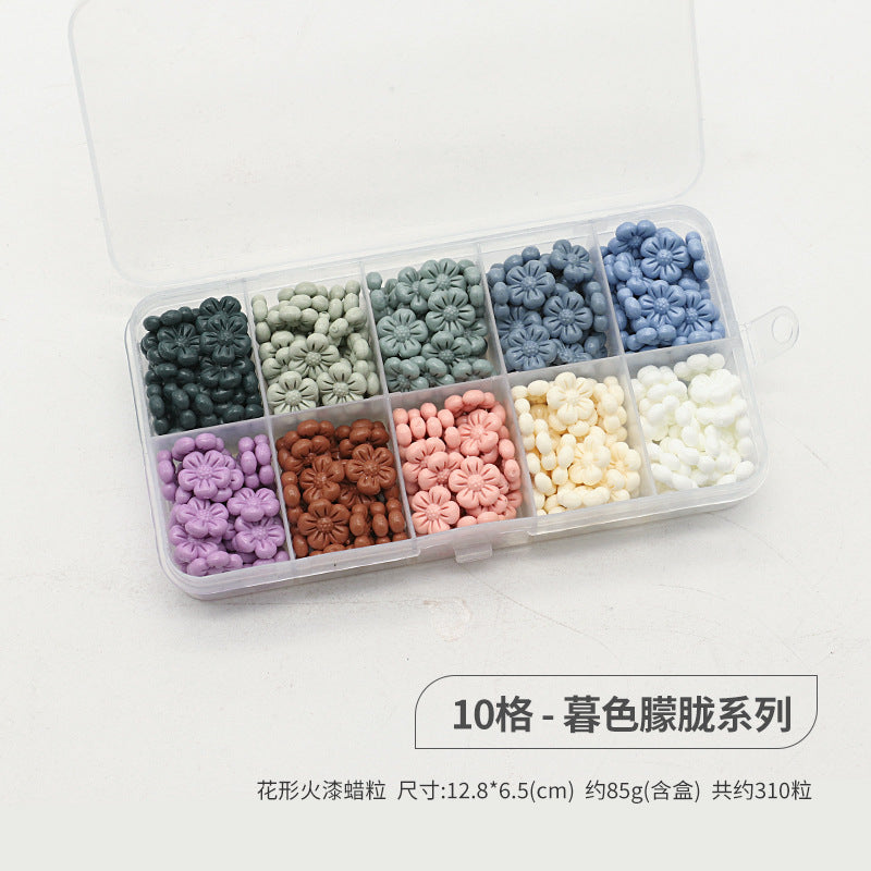 Flower-Shaped Fire Paint Wax Grain Seal - ViktaShop