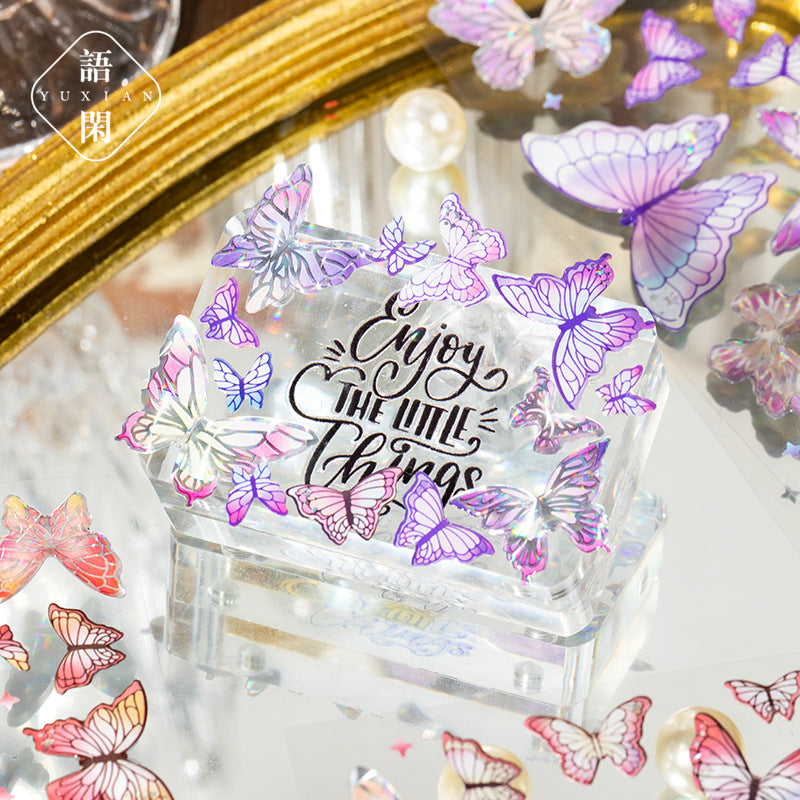 Brilliant Butterfly Series Stickers - ViktaShop