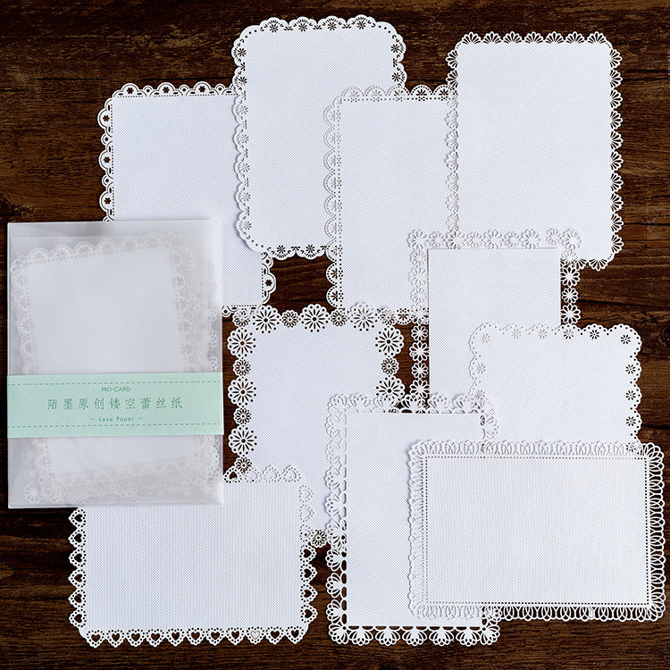 Hollow Lace Paper – Alice Tea Party Series, 8 Options - ViktaShop