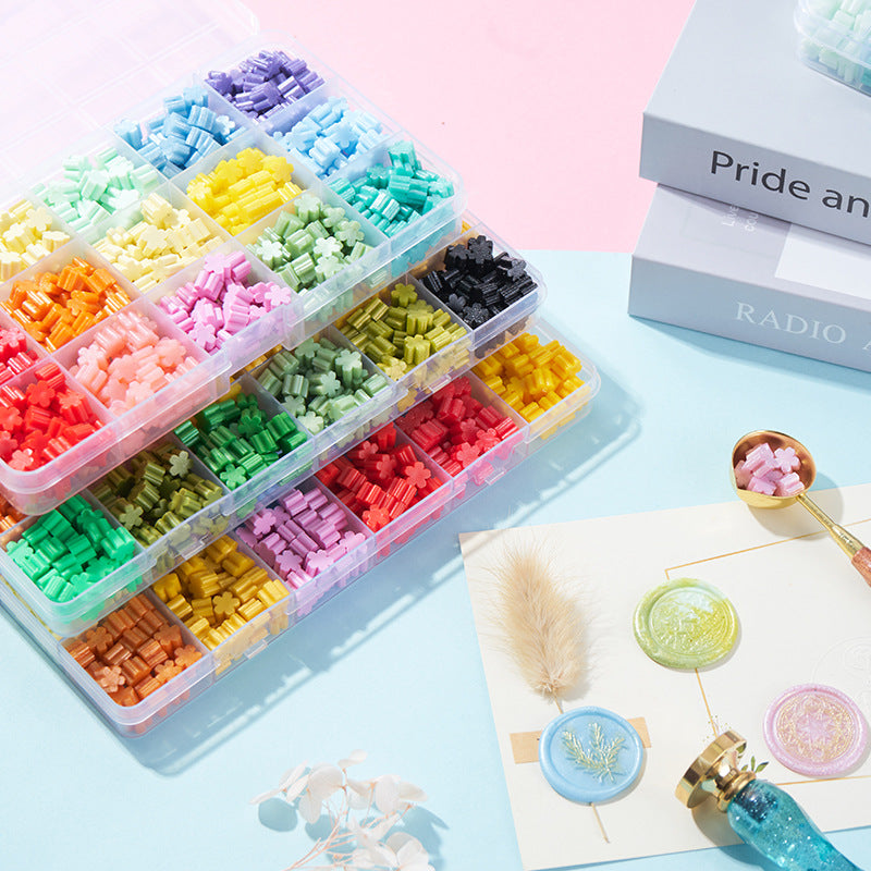 Cherry Blossom Wax Grains – Multicolor Boxed Set - ViktaShop