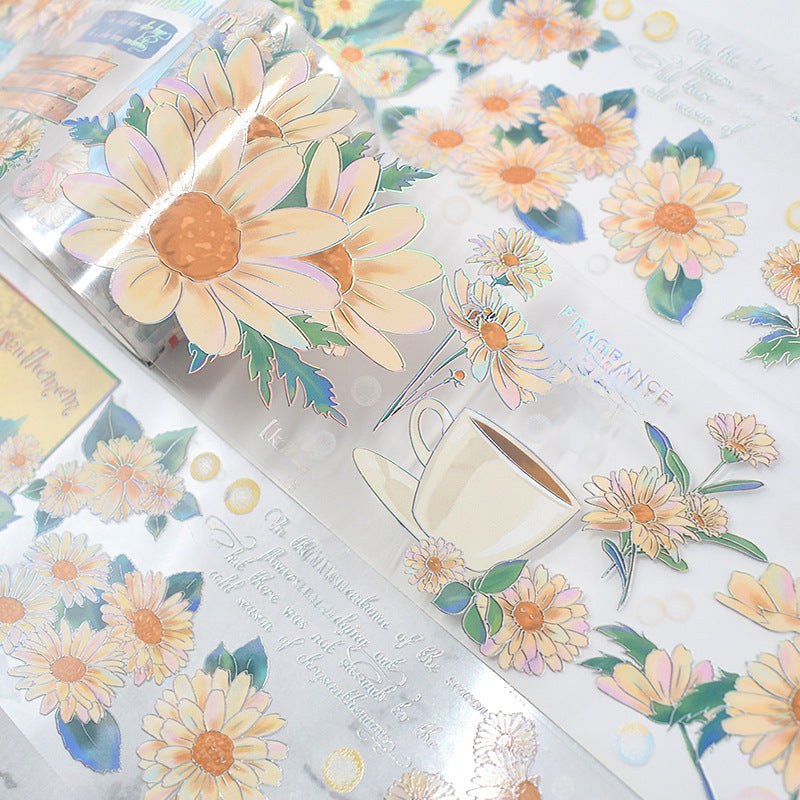 Flower Decoration – Creative Handmade Rose PET Tape - 2m - ViktaShop