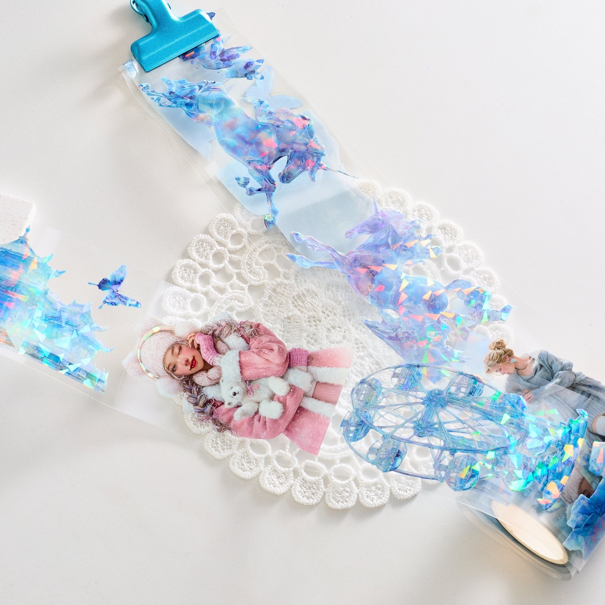 Shiimmer Ice Sculpture Gallery PET Tape Vol.1 6cm x 1m - ViktaShop