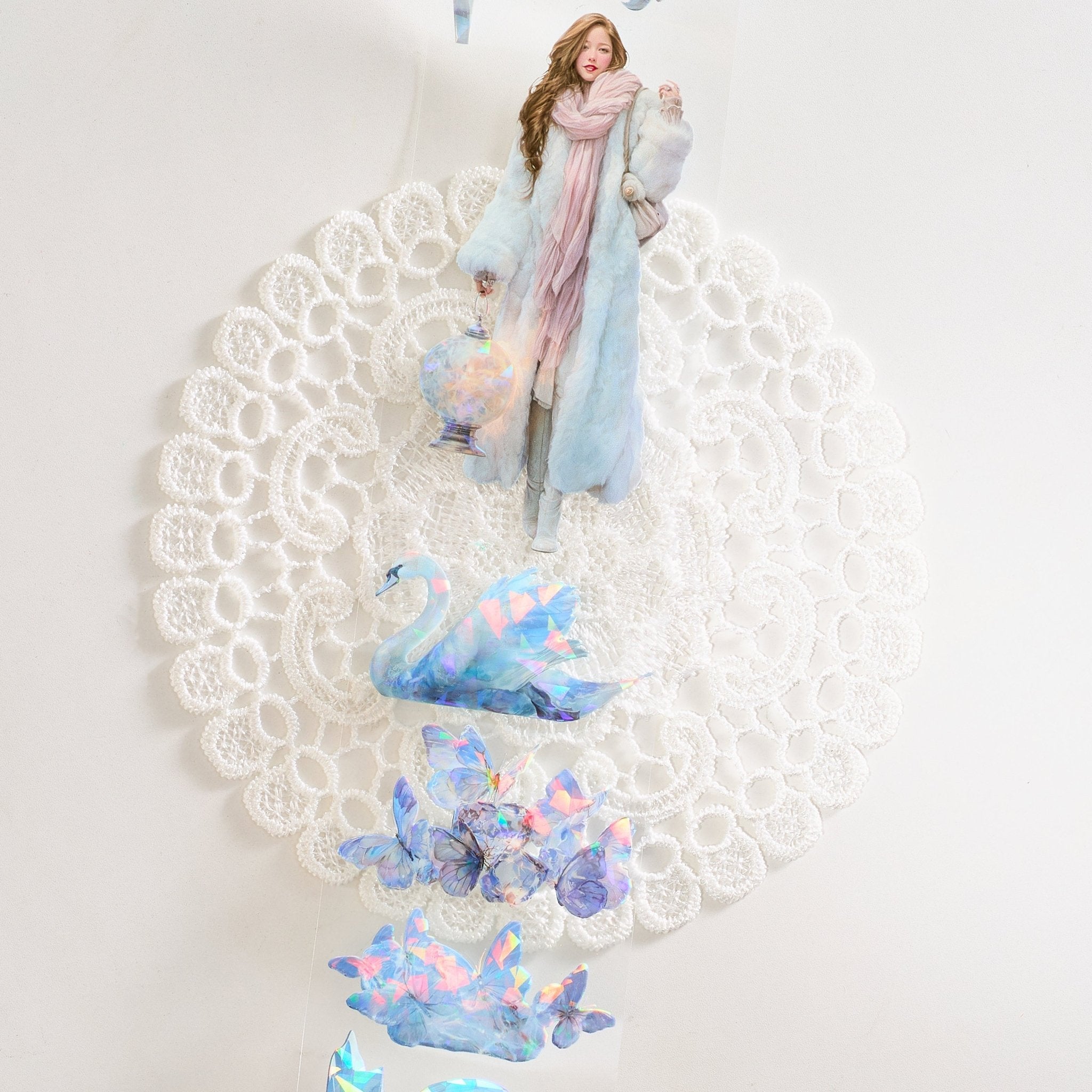 Shiimmer Ice Sculpture Gallery PET Tape Vol.2 6cm x 1m - ViktaShop