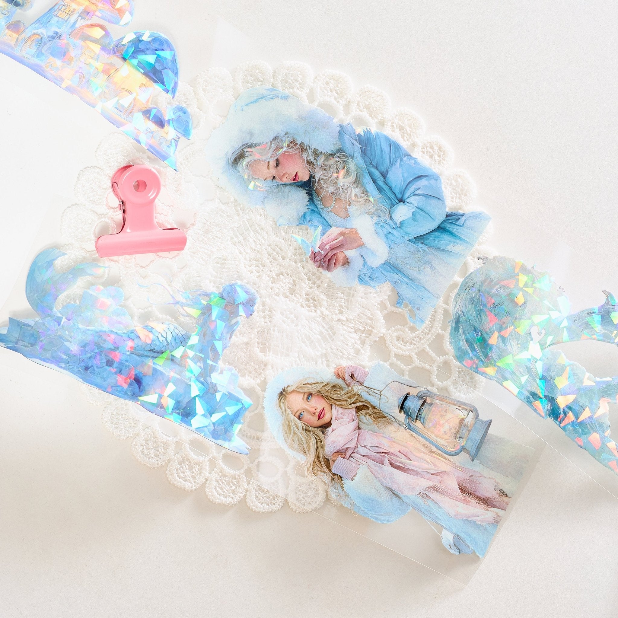 Shiimmer Ice Sculpture Gallery PET Tape Vol.2 6cm x 1m - ViktaShop