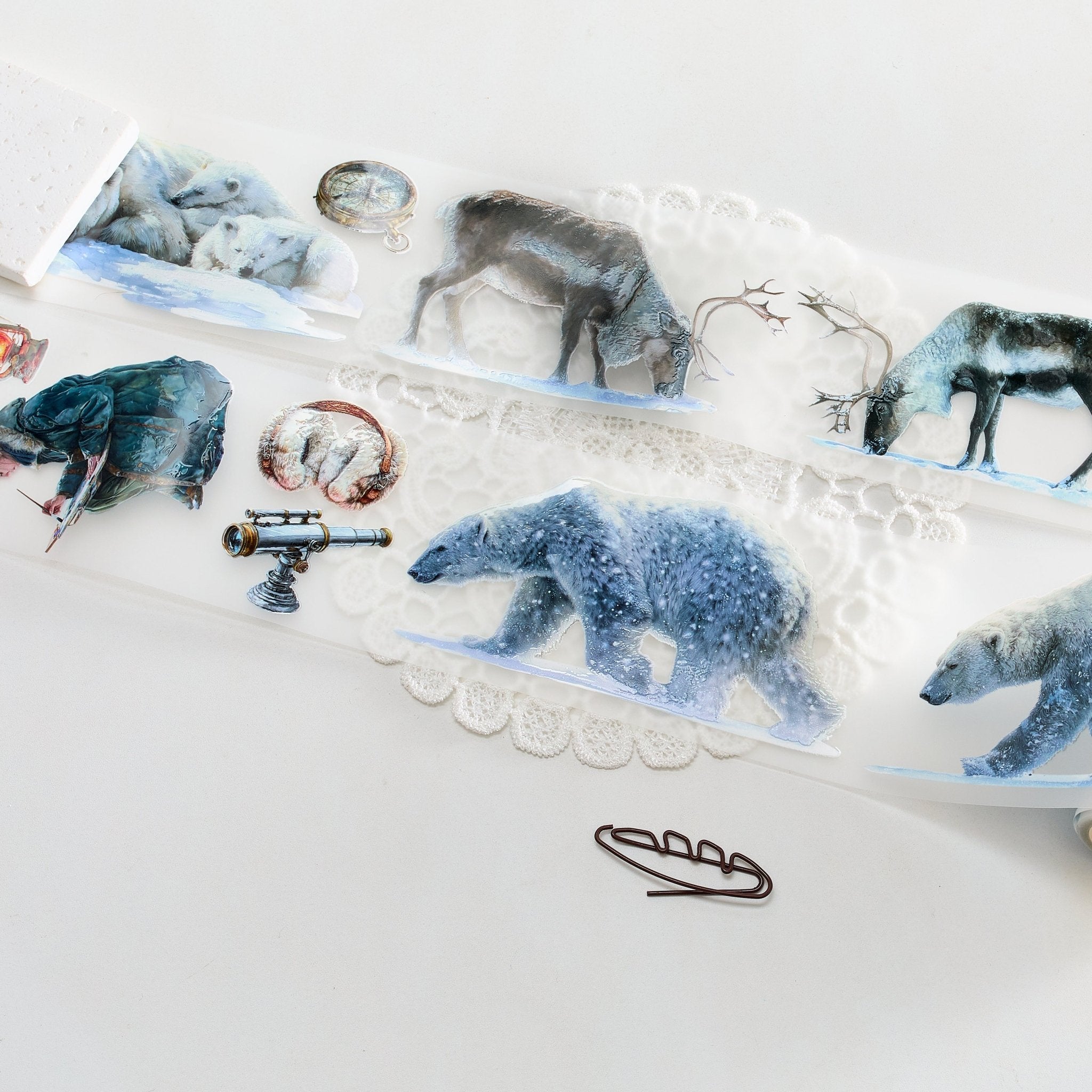Shiimmer The North Pole Vol.1 PET Tape 6cm x 1m - ViktaShop