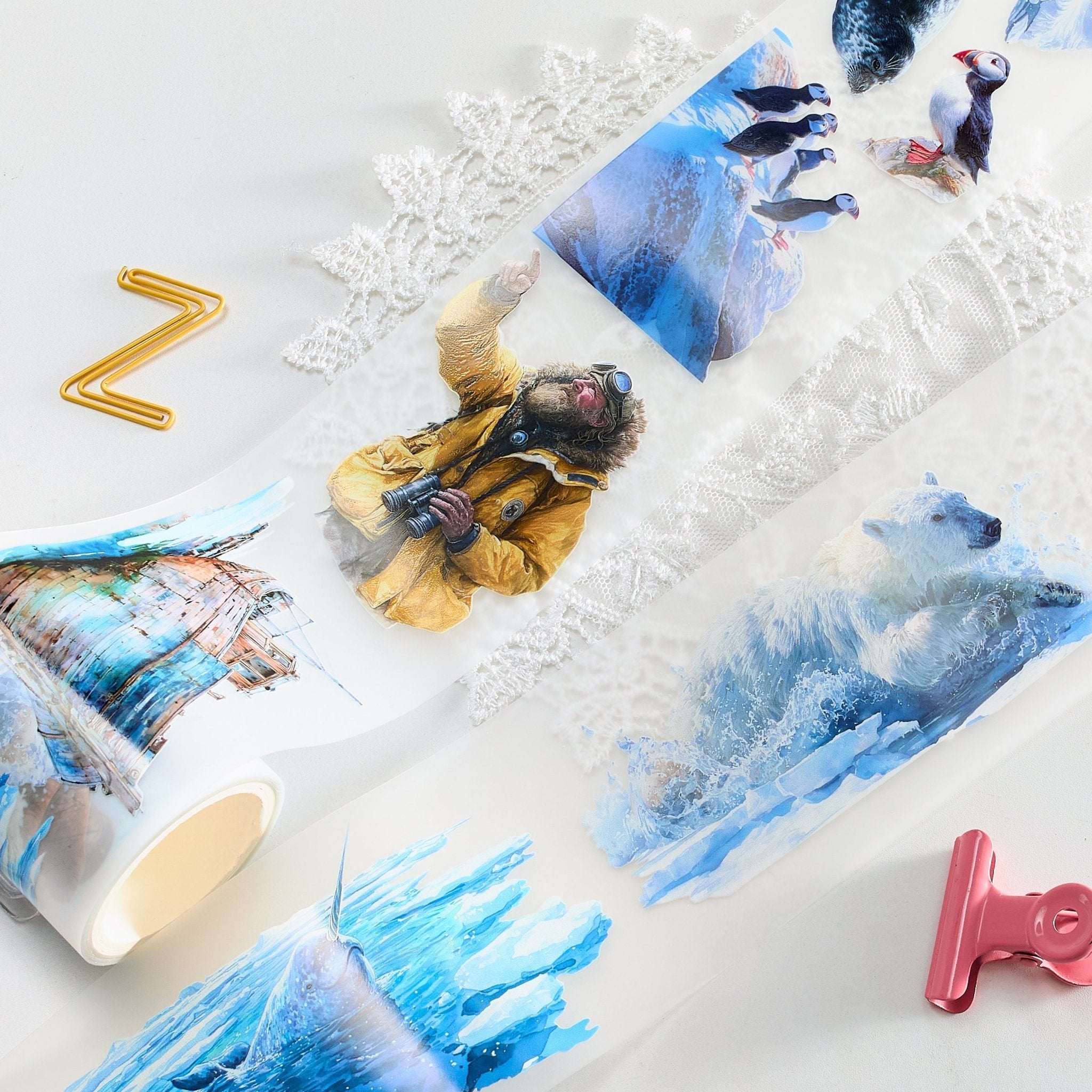 Shiimmer The North Pole Vol.2 PET Tape 6cm x 1m - ViktaShop