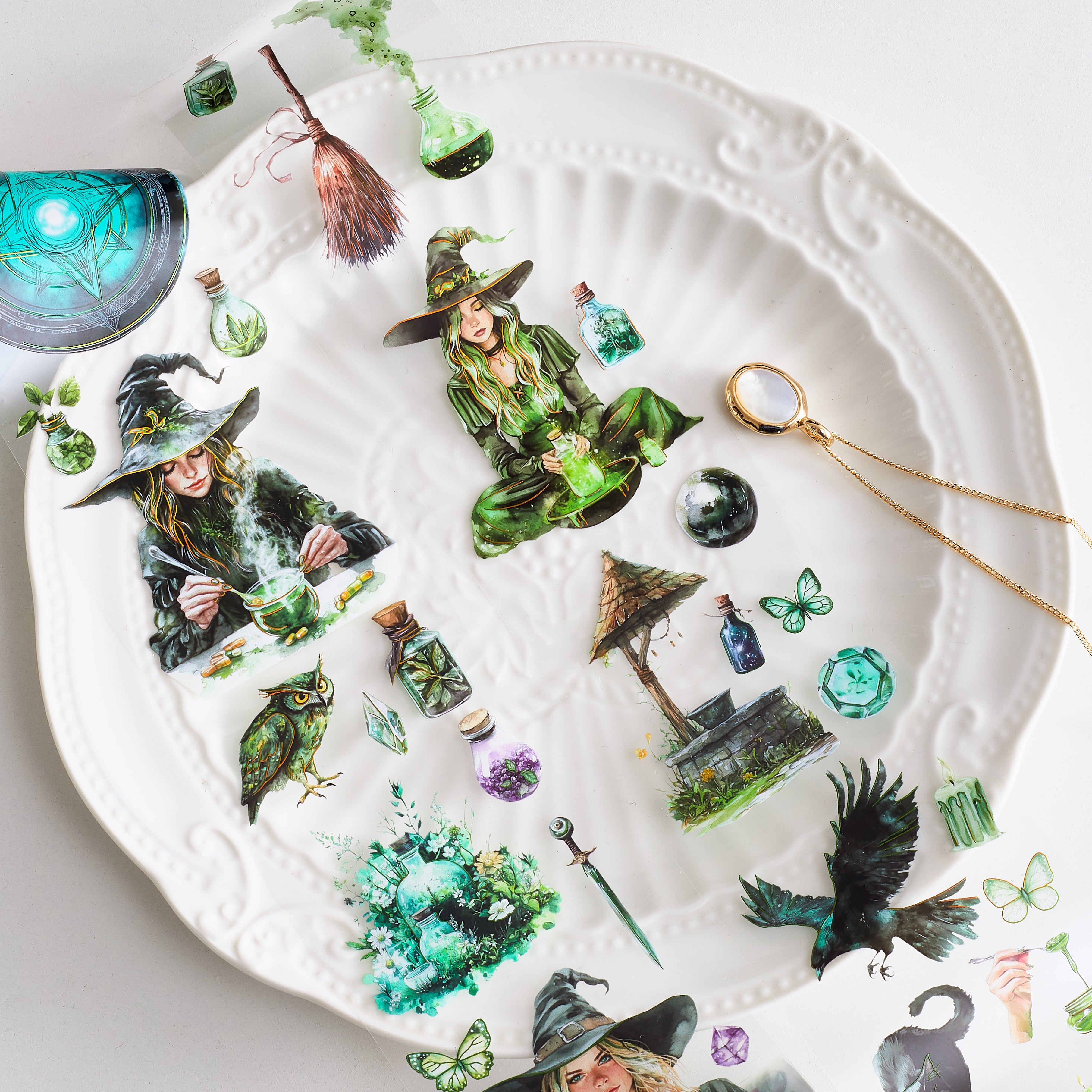 Shiimmer potions Witch PET Tape 6cm x 1m