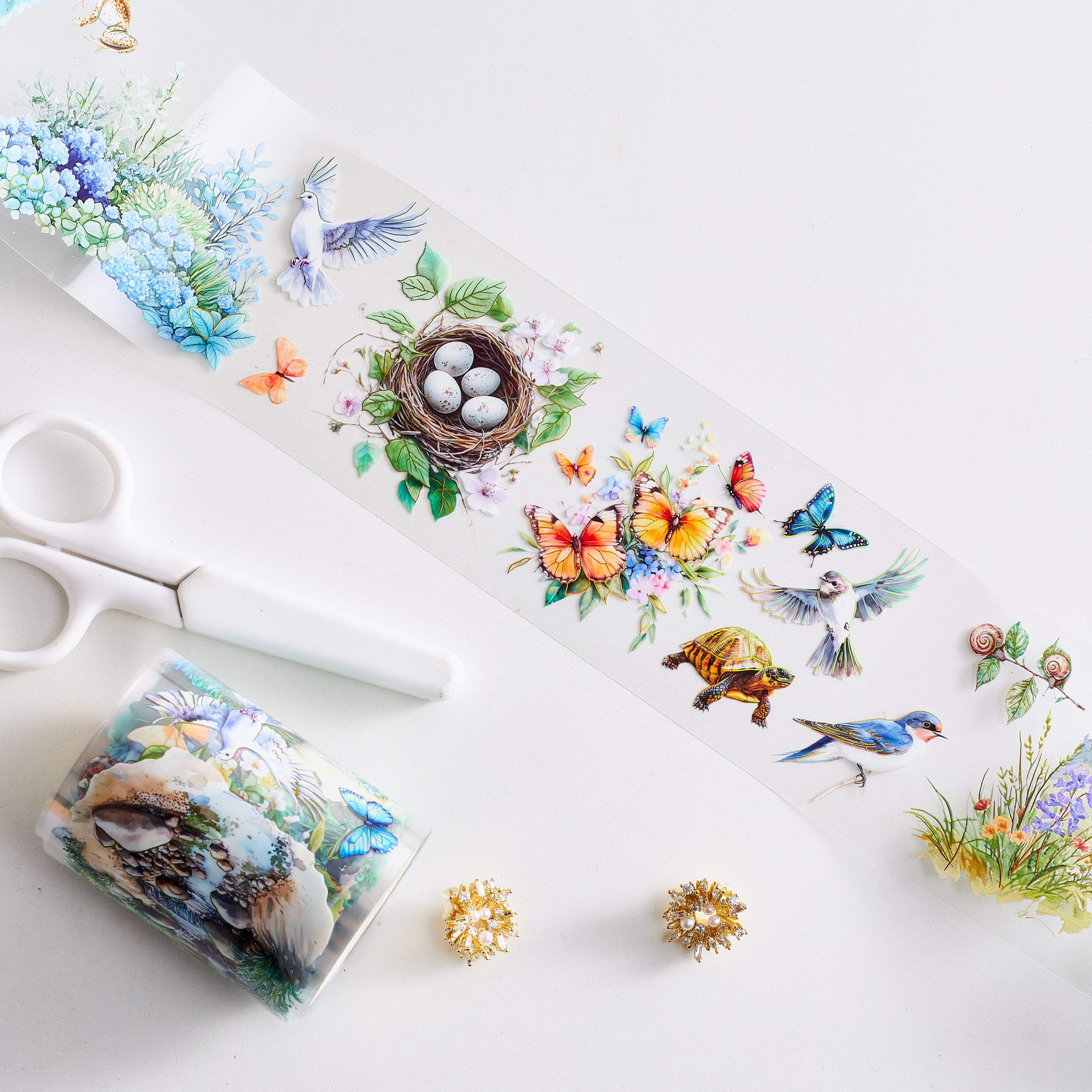 Shiimmer Vibrant Woods PET Tape 6cm x 1m