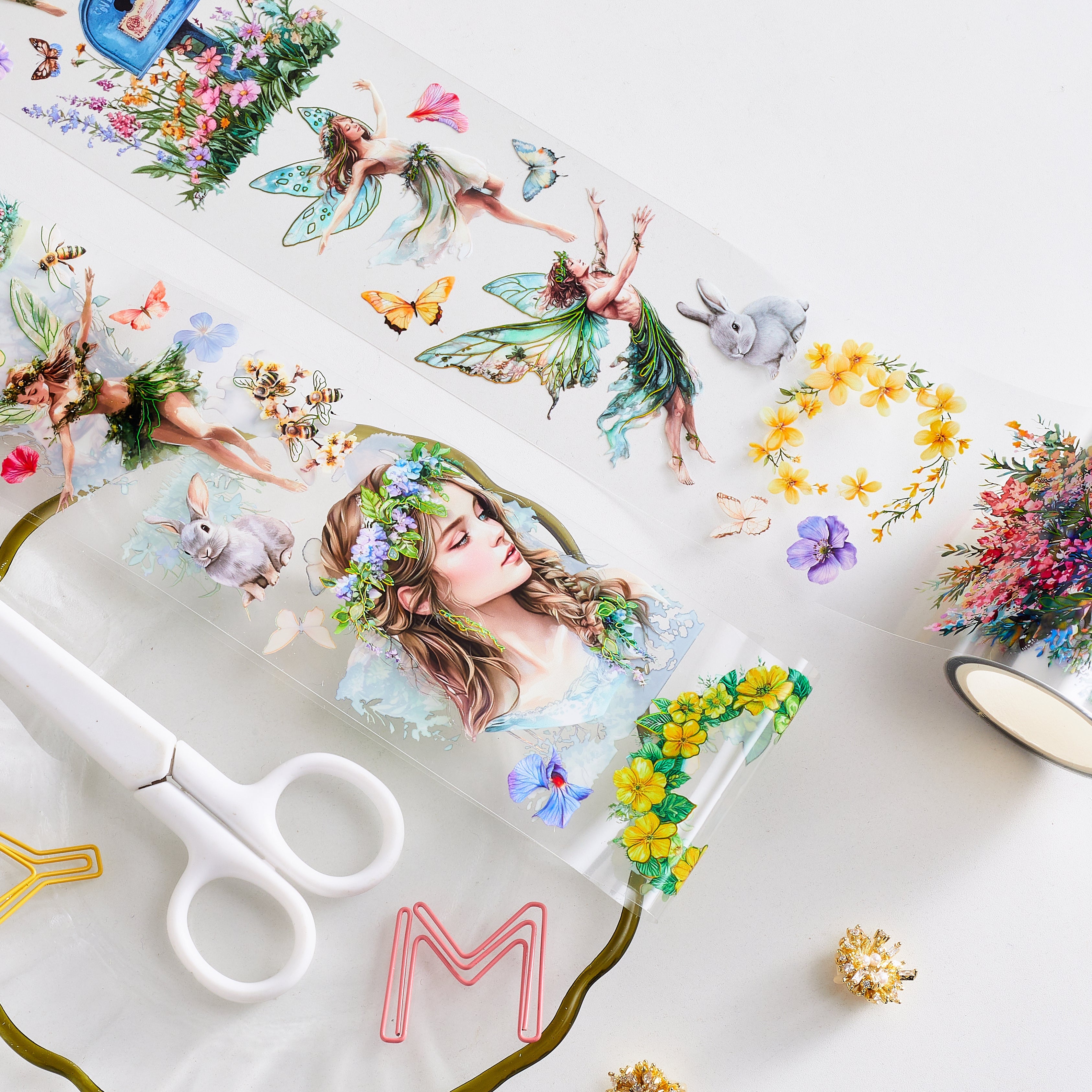 Shiimmer Forest Fairy PET Tape 6cm x 1m