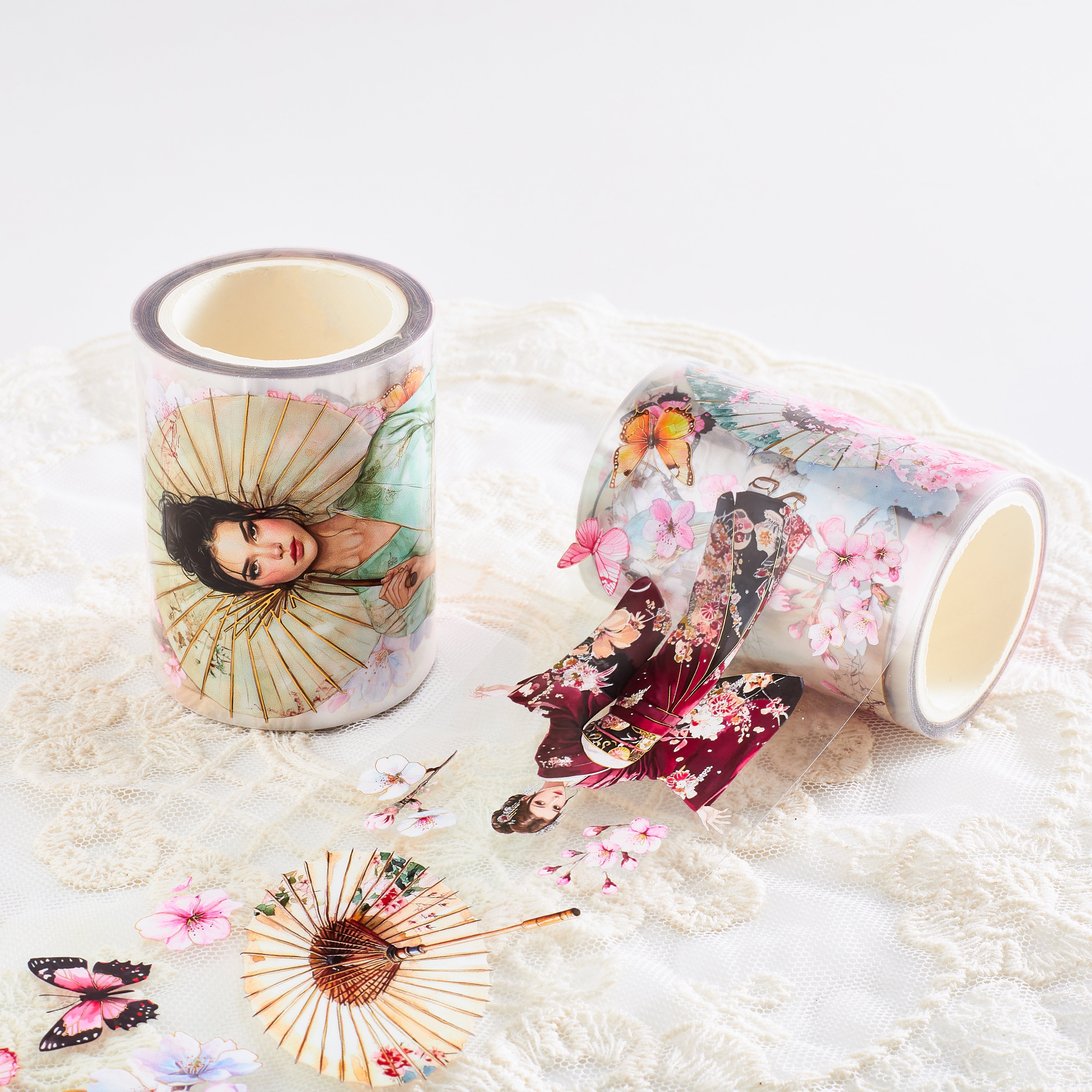 Shiimmer Sakura Season PET Tape 6cm x 5m