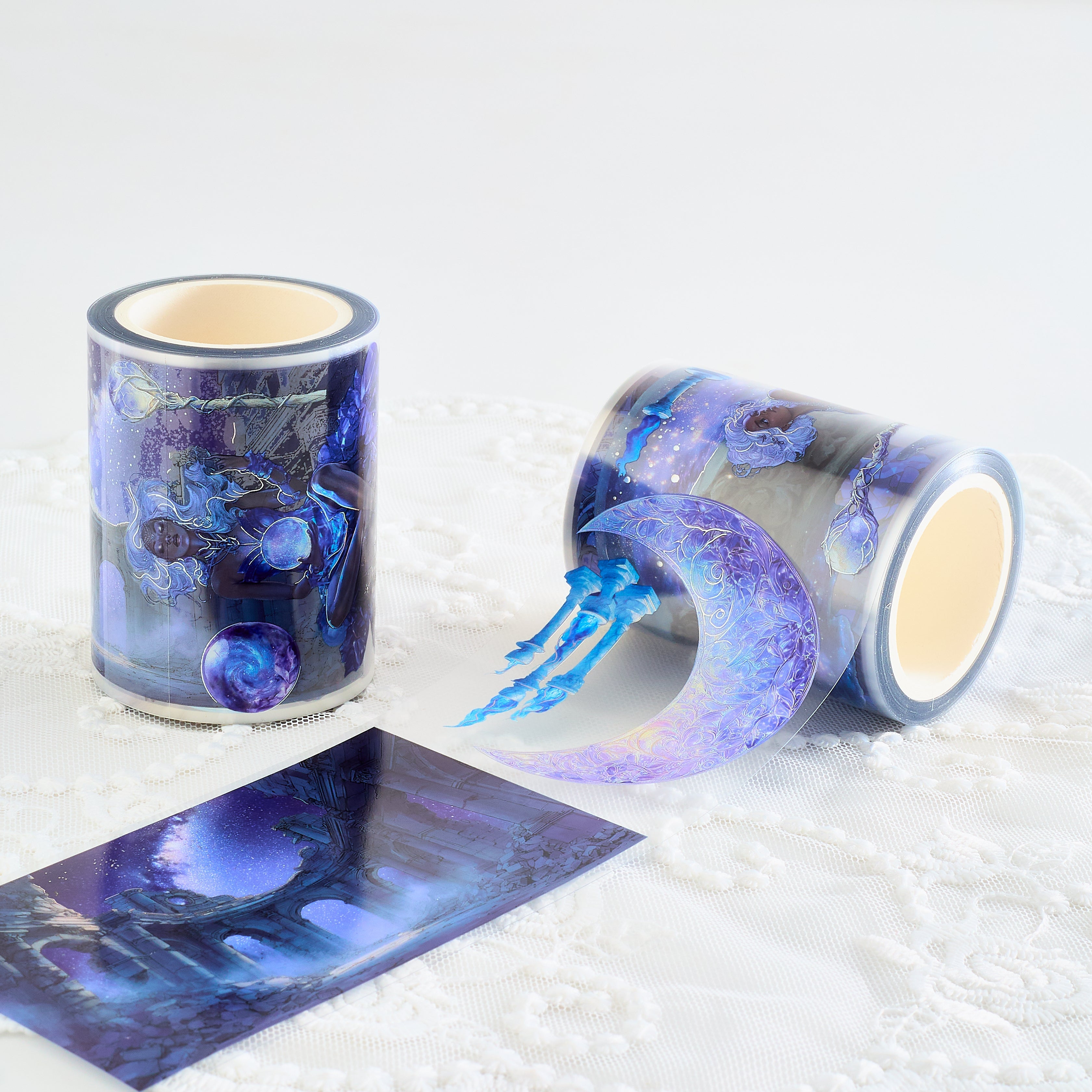 Shiimmer Night Priestess PET Tape 6cm x 1.25m