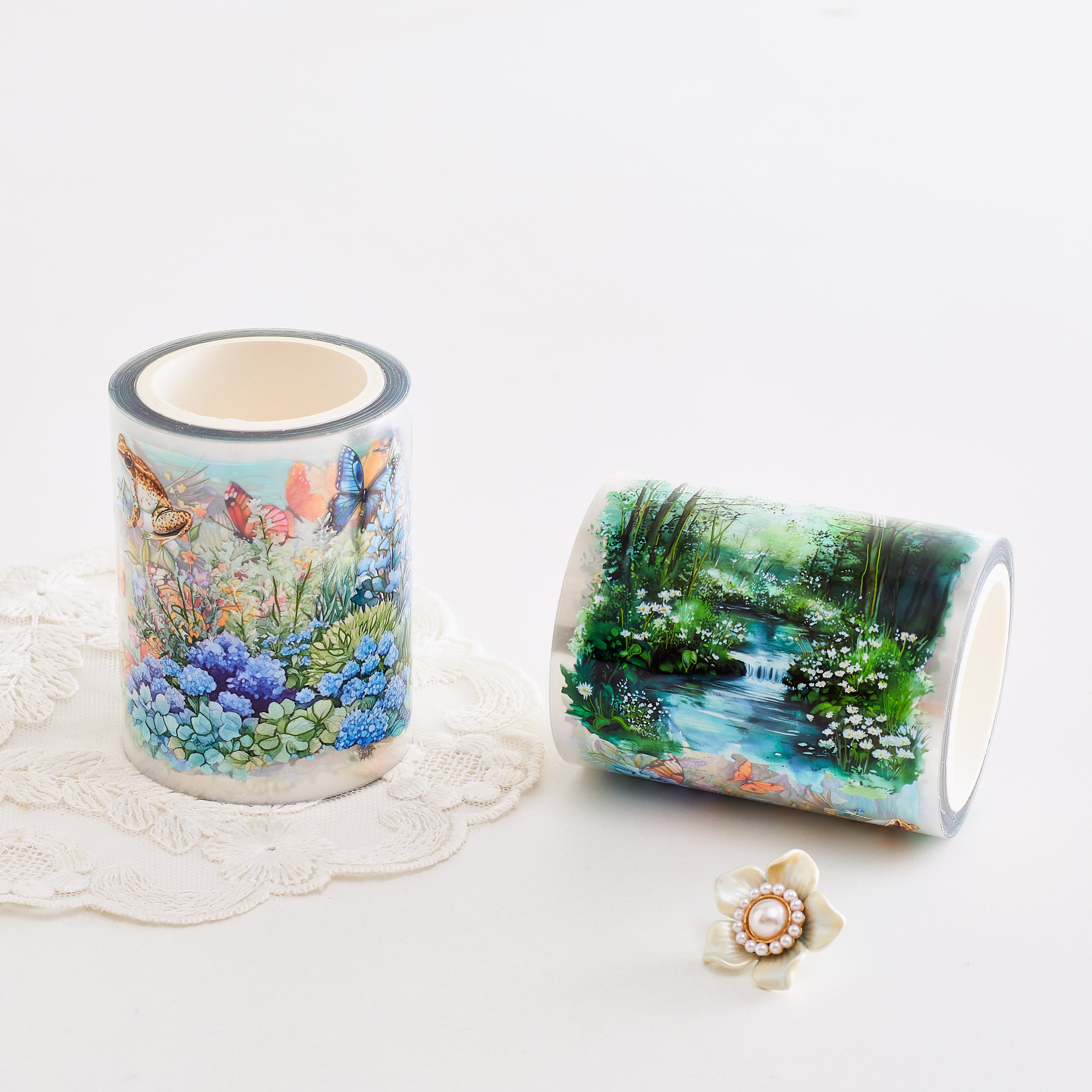 Shiimmer Vibrant Woods PET Tape 6cm x 1m