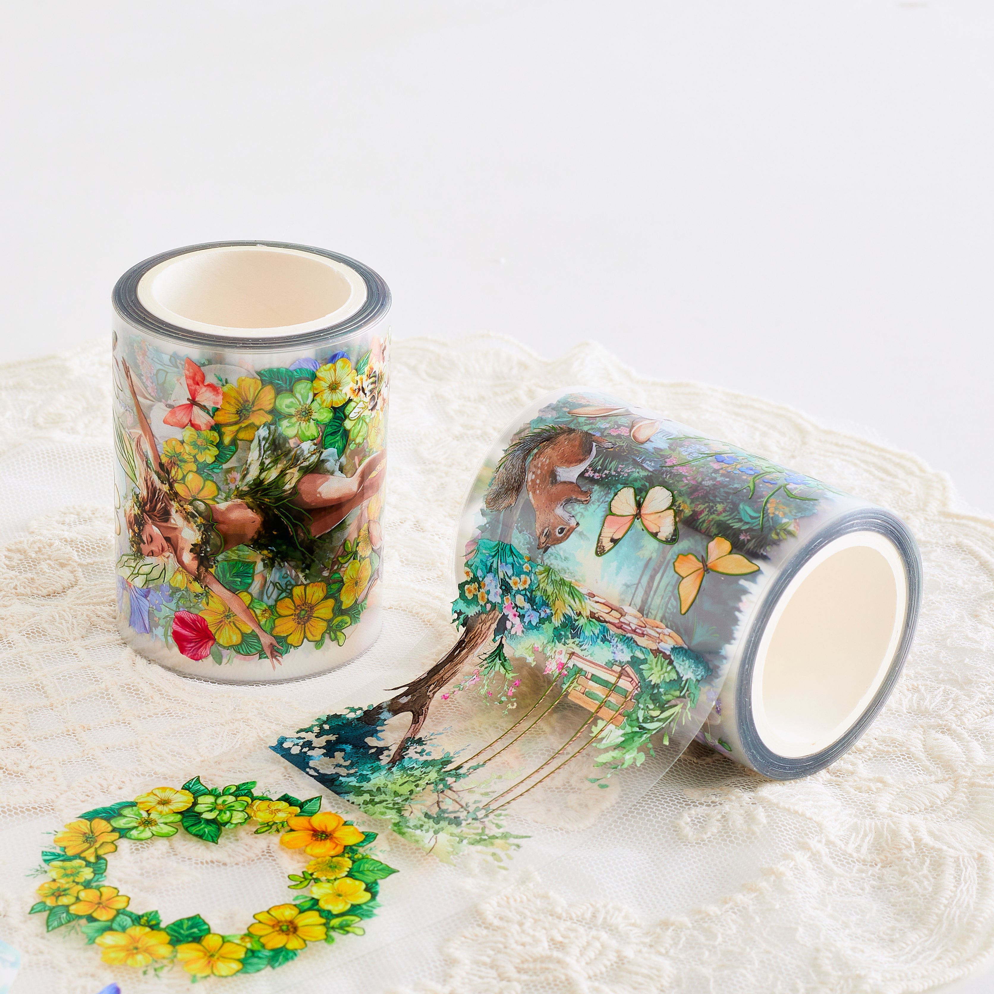 Shiimmer Forest Fairy PET Tape 6cm x 1m