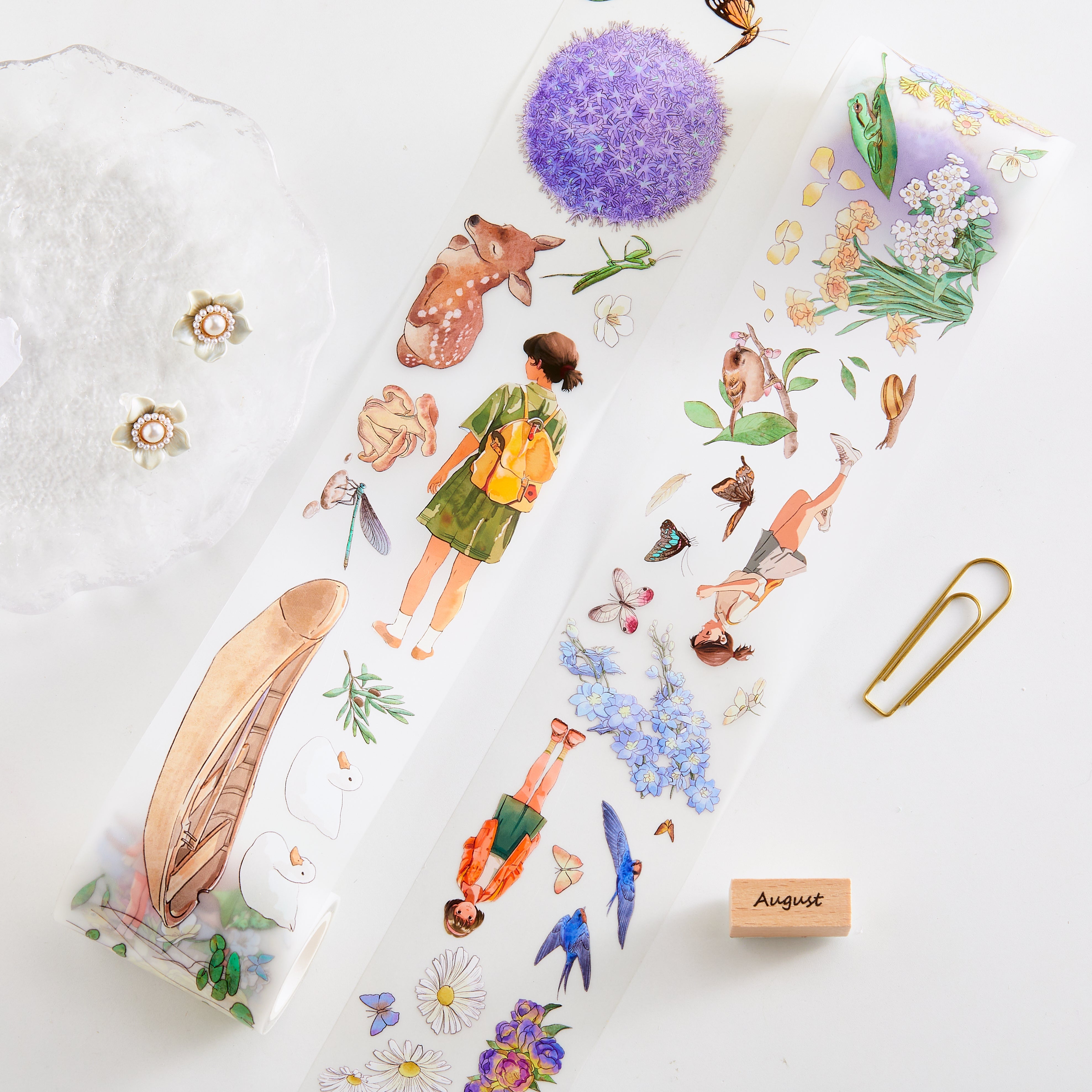 Shiimmer Spring Outing PET Tape 6cm x 5m