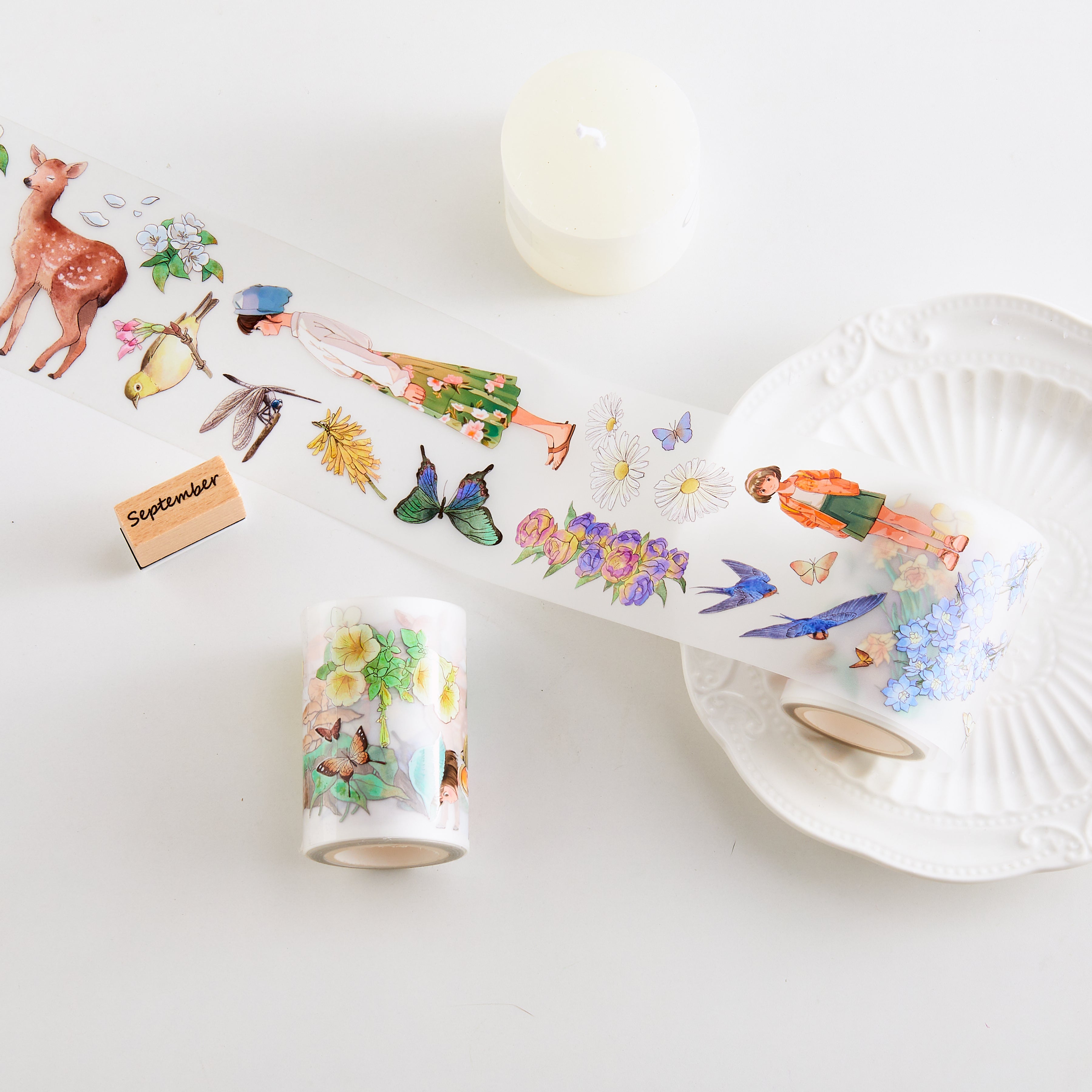 Shiimmer Spring Outing PET Tape 6cm x 5m