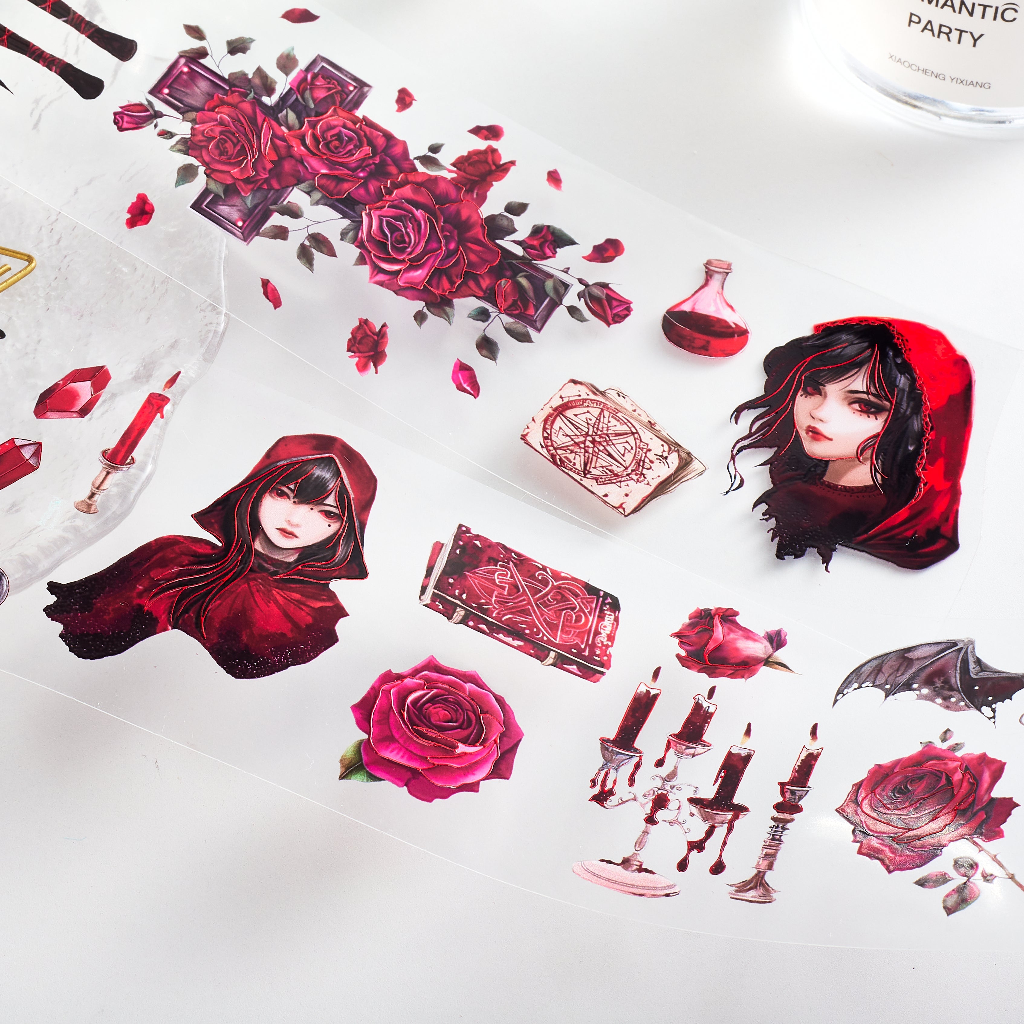 Shiimmer Hex Sphere PET Tape 6cm x 5m