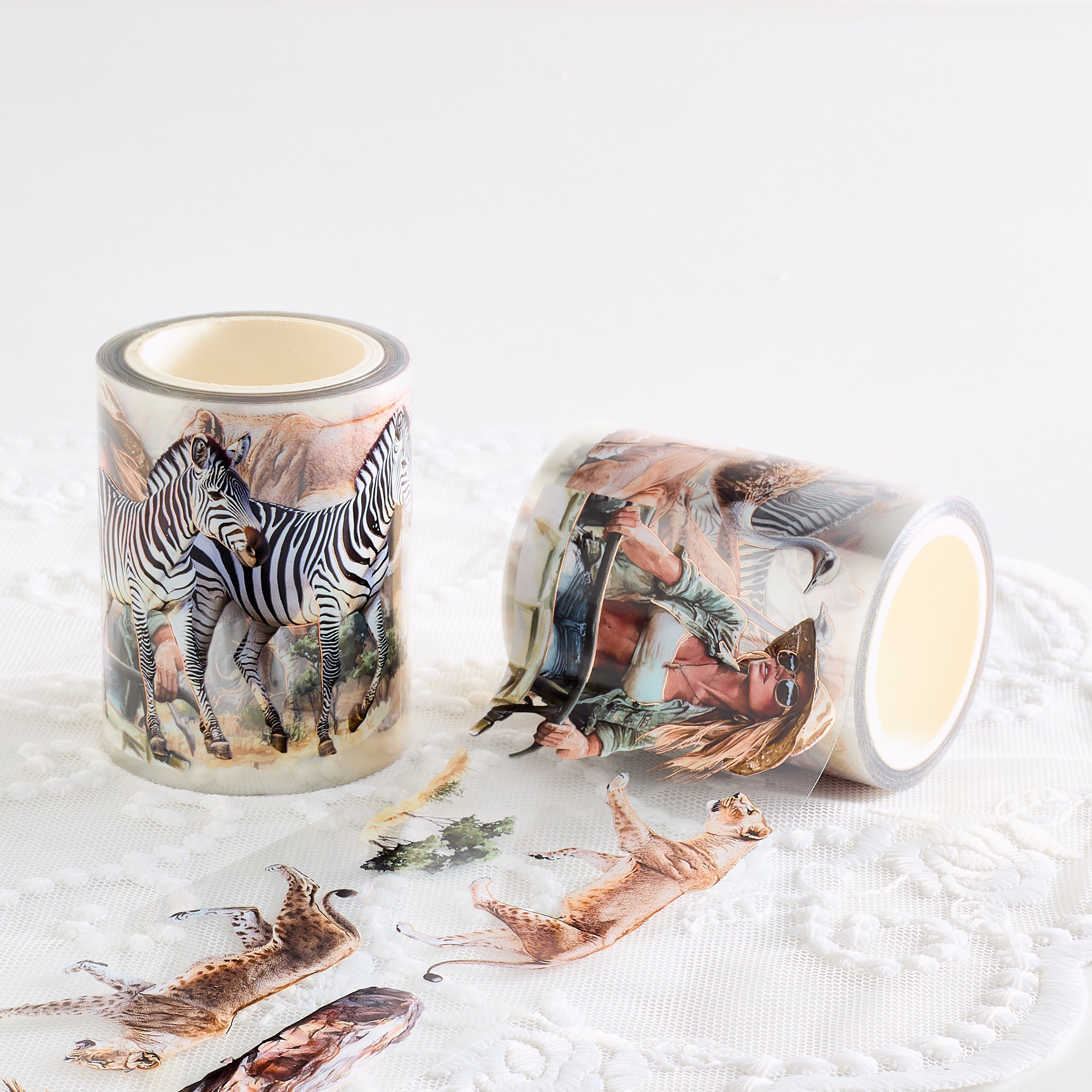 Shiimmer Lion Kingdom PET Tape 6cm x 1m