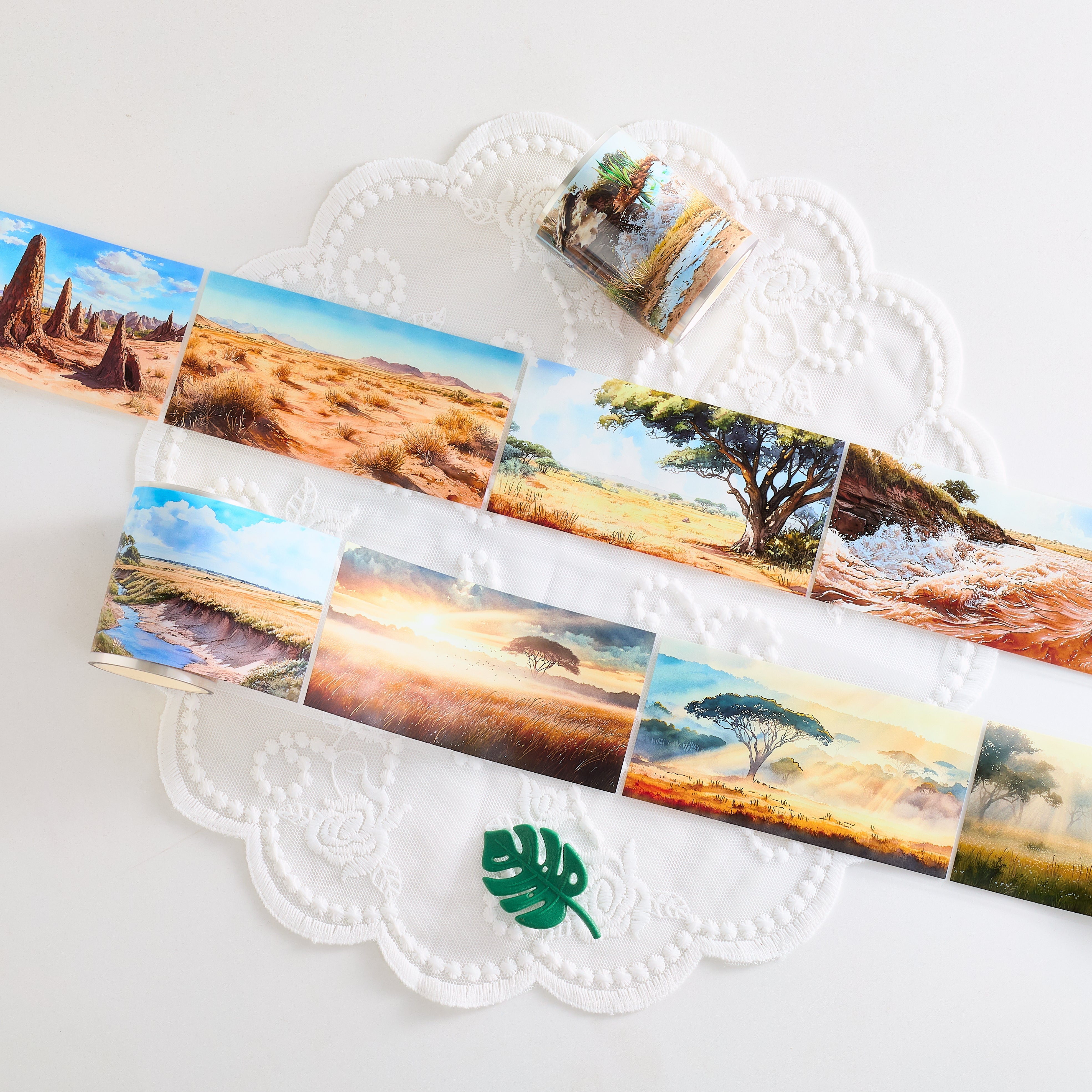 Shiimmer Africa Landform PET Tape 6cm x 1m