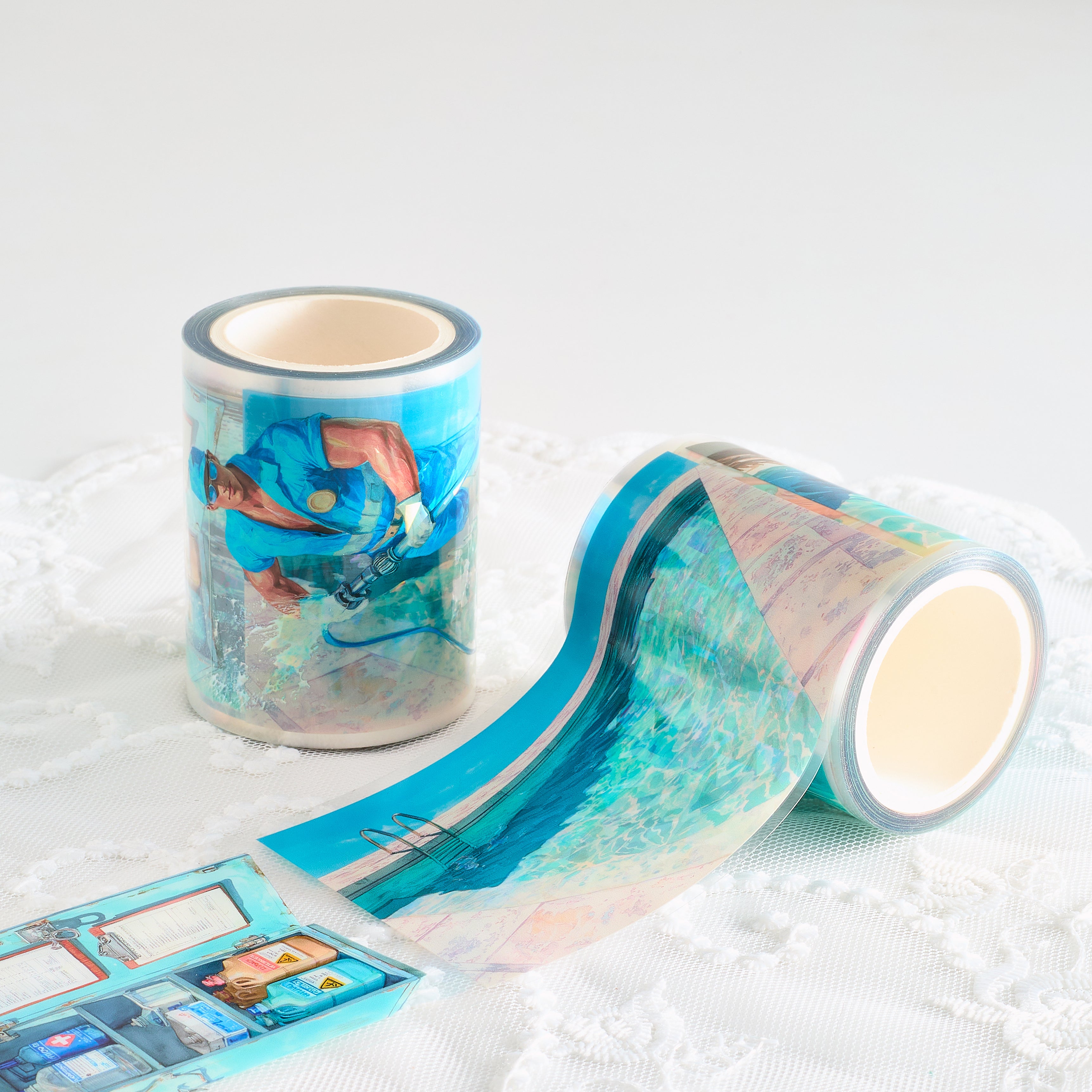 Shiimmer Lifeguard's Watch PET Tape 6cm x 1m