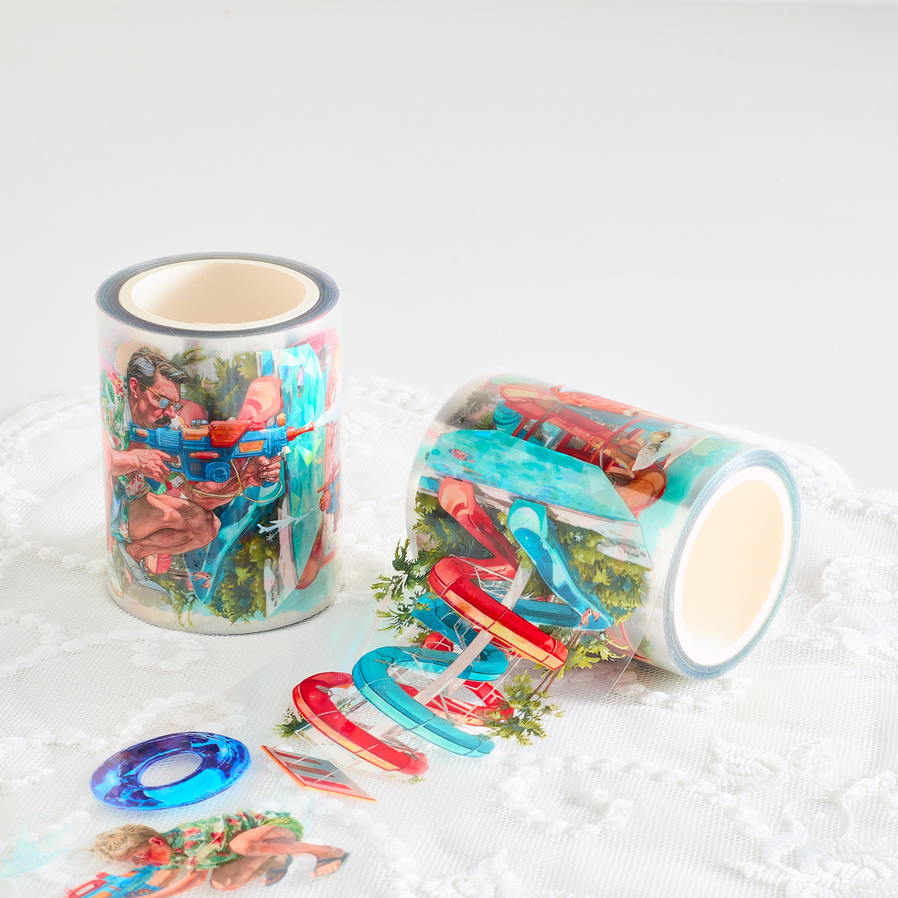 Shiimmer water Park PET Tape 6cm x 1m