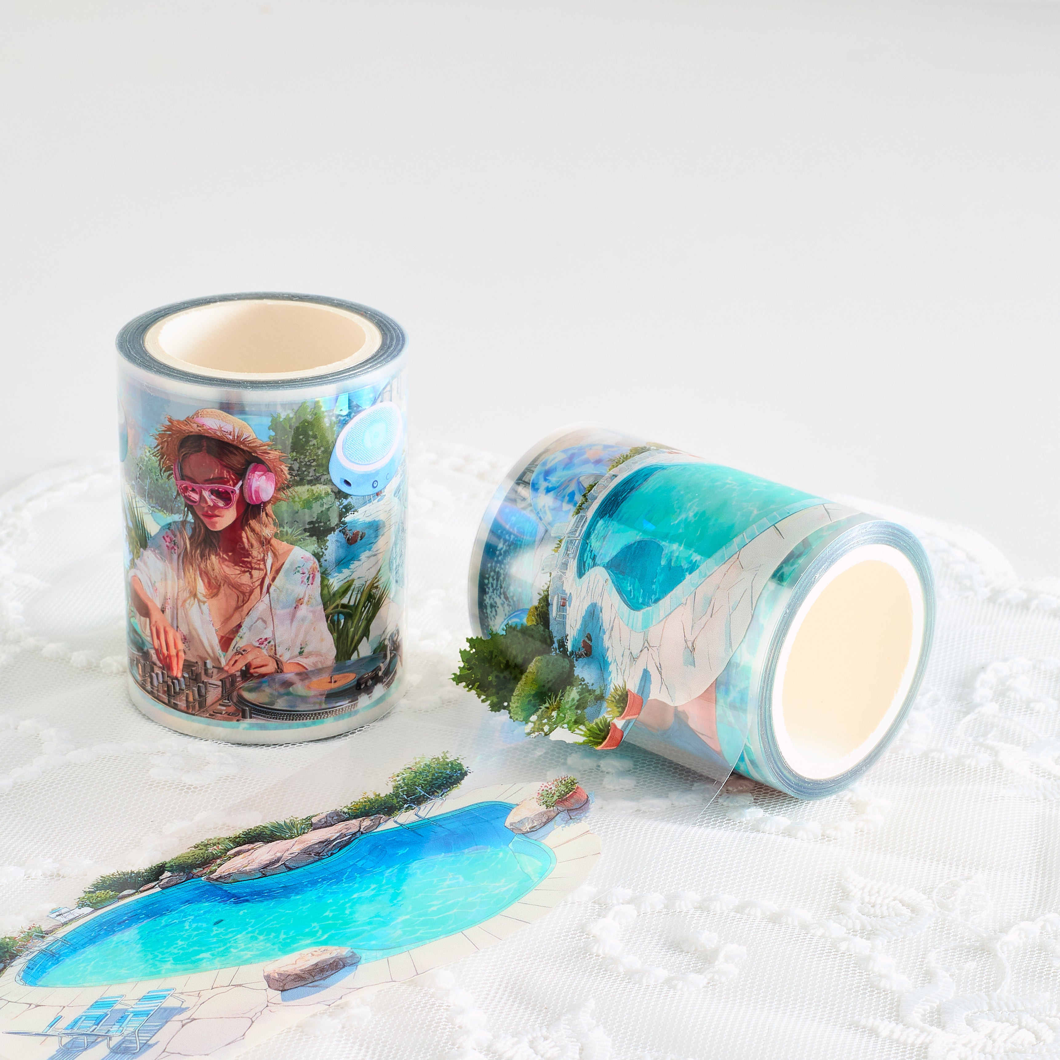 Shiimmer Swimming Pool Vol.2 PET Tape 6cm x 1m