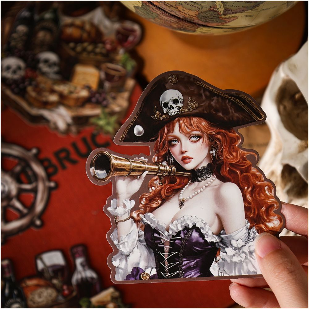 Dark Phantom Hard Card Sticker Pack 15 Sheets 6 Design image 0