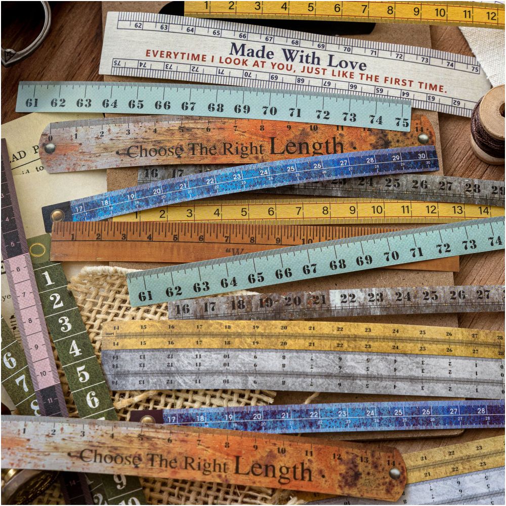 Long strip PET WASHI sticker pack 20 sheets in 6 styles image 2