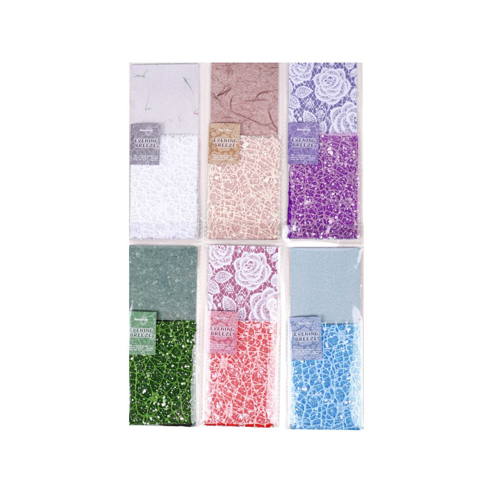 Evening Breeze Series Material paper 18 sheets 6 designs image 4