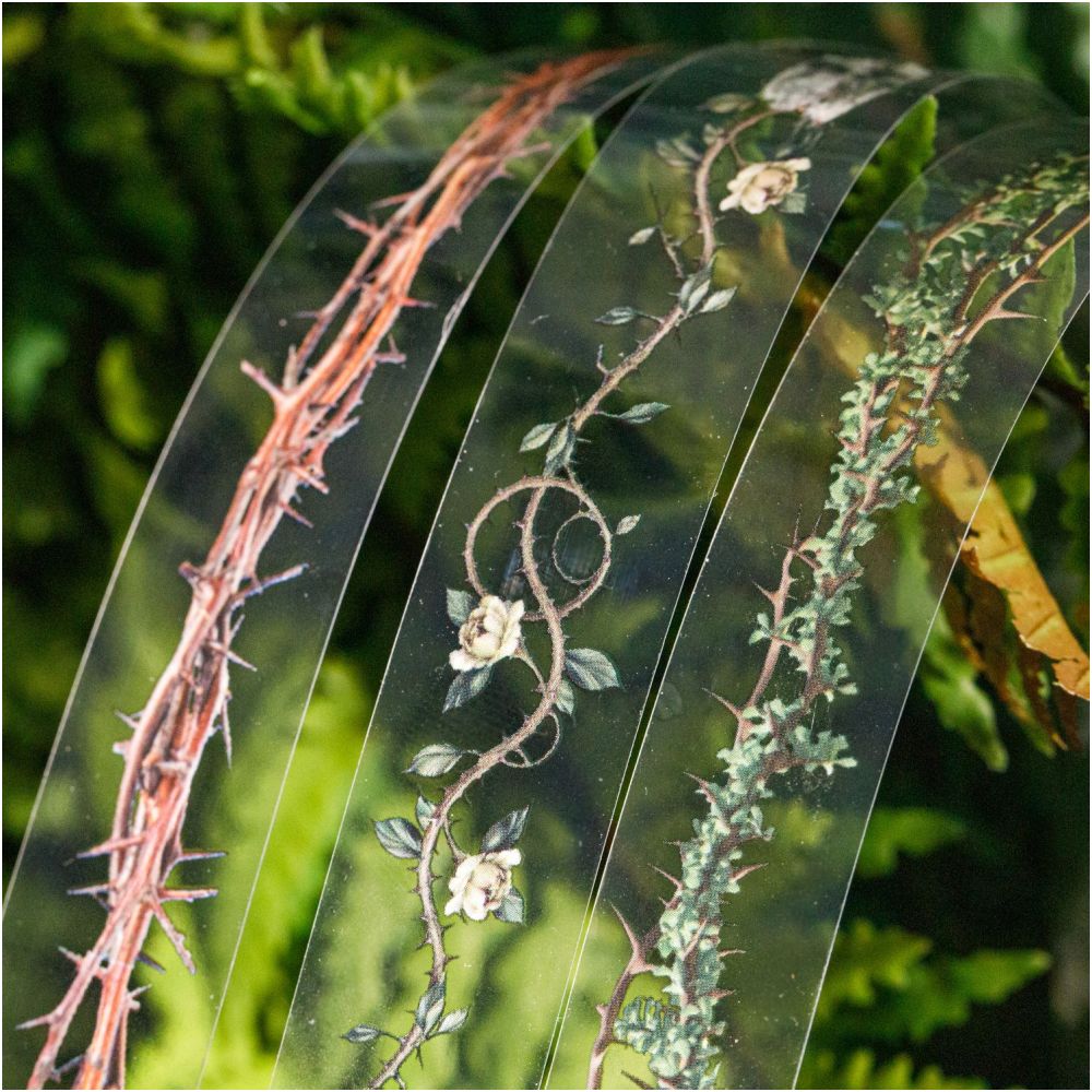 Thorn Series Retro Plant Landscape 4 Designs 2cm x 2m image 2