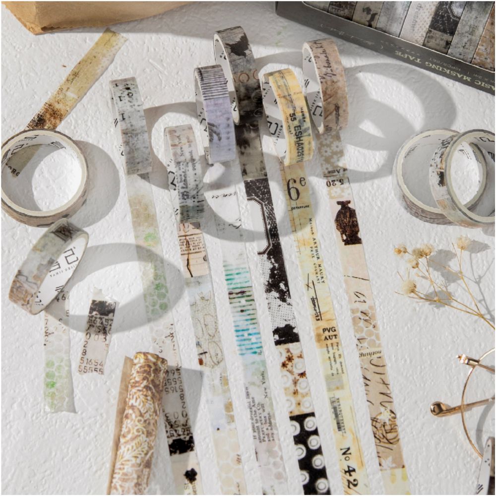 Life Series Vintage Washi Tapes 6 Designs image 3