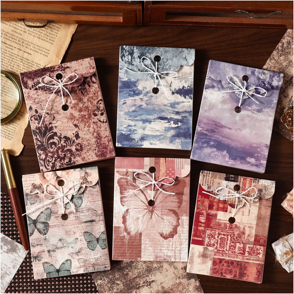 Dark Phantom Series Material Paper 30 Sheets 6 Designs image 0