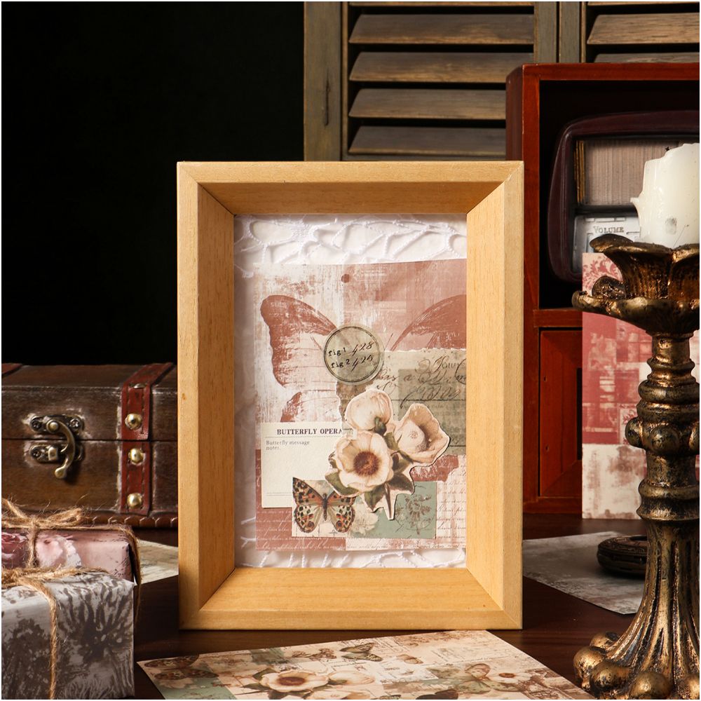 Dark Phantom Series Material Paper 30 Sheets 6 Designs image 1