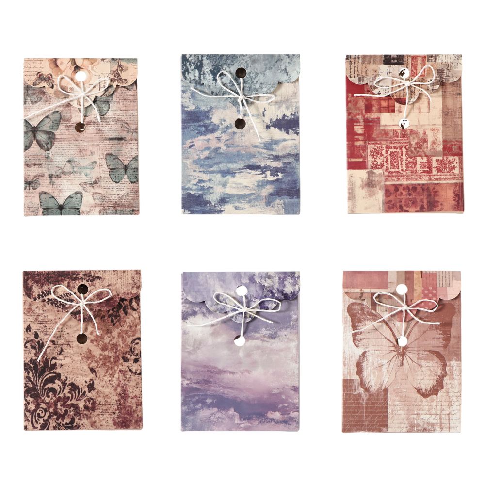 Dark Phantom Series Material Paper 30 Sheets 6 Designs image 4