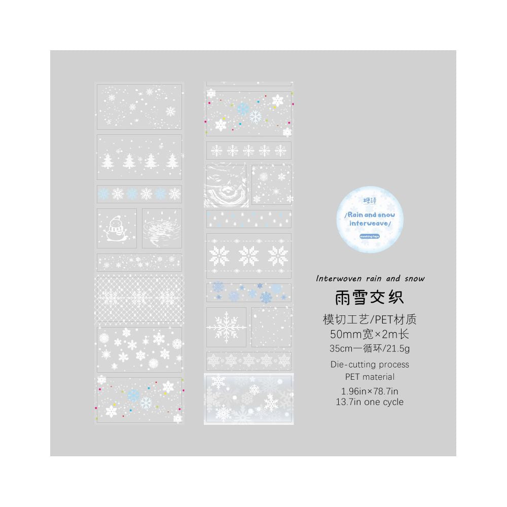 Translucent World Series PET tape 4 vaiants