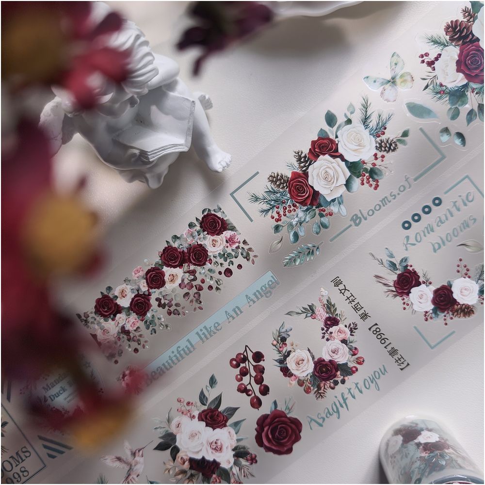Flower PET Tape 6cm x 3m image 2