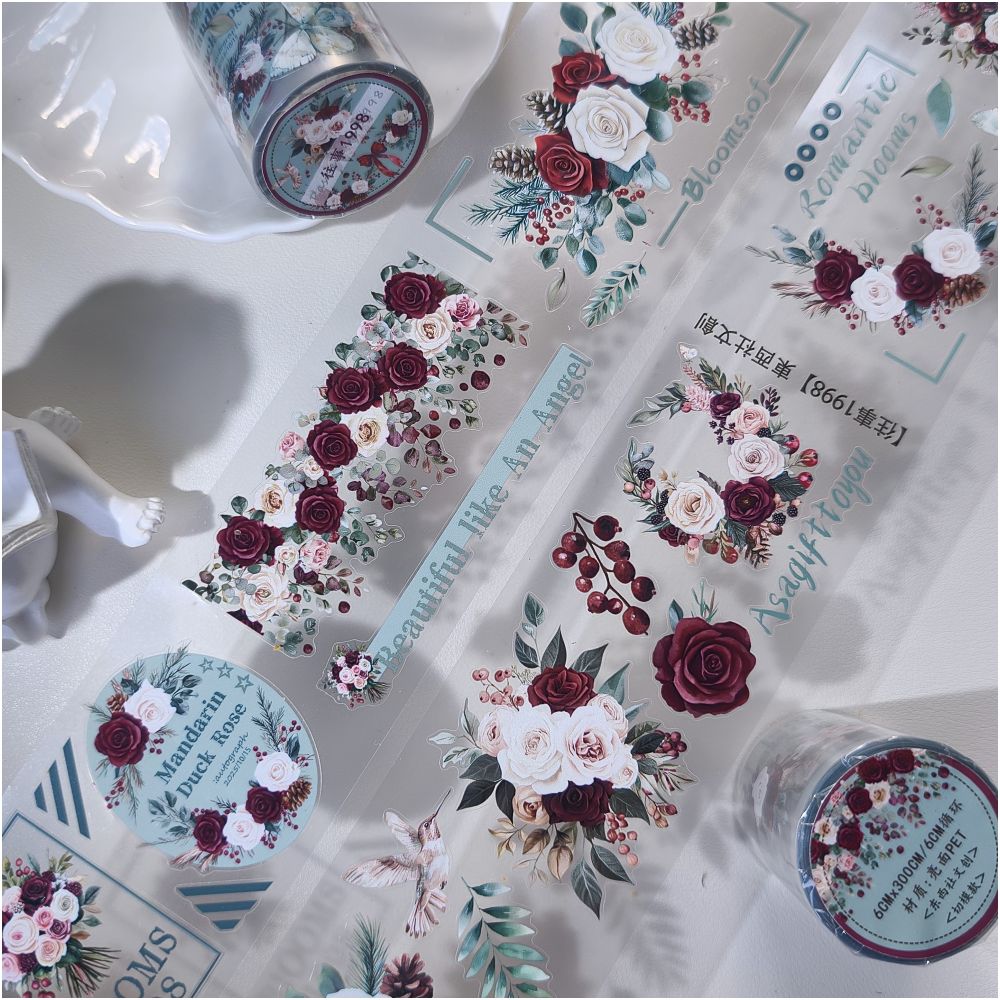 Flower PET Tape 6cm x 3m image 3