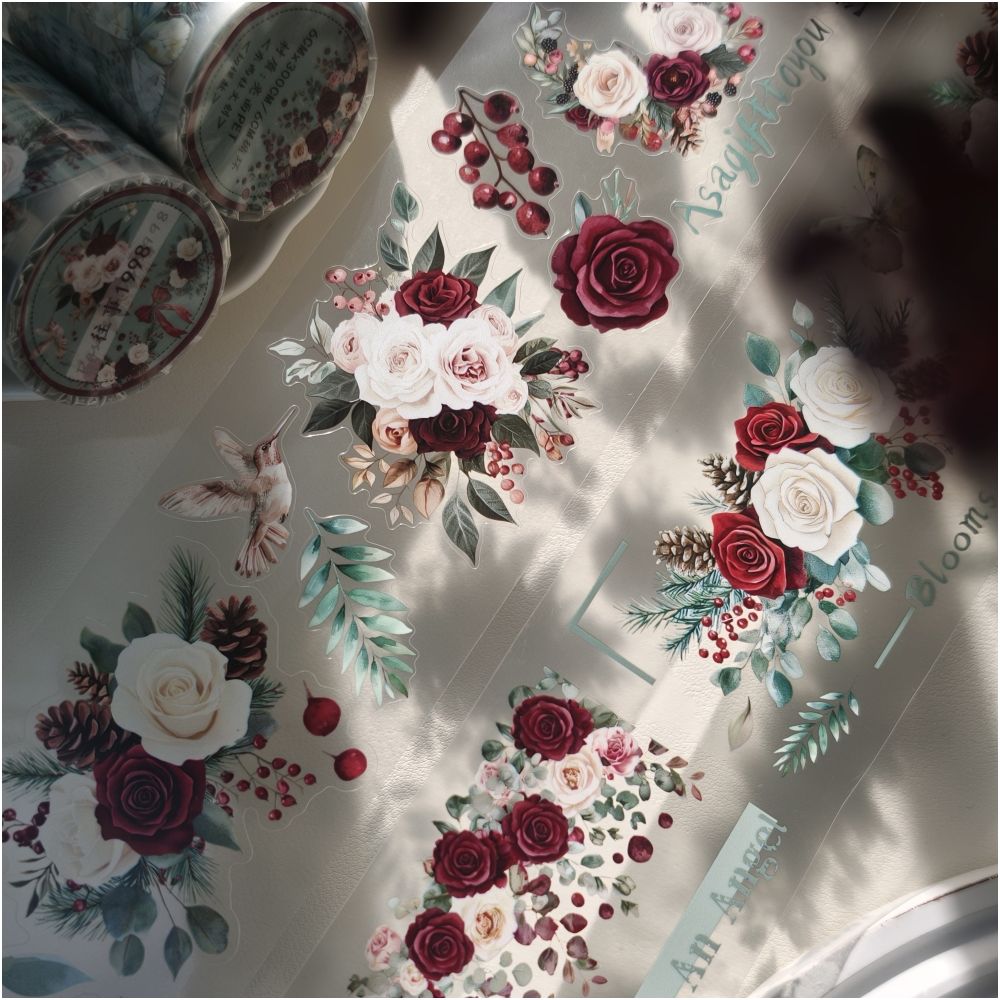 Flower PET Tape 6cm x 3m