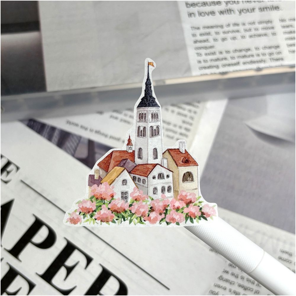 Meet the town landscape PET tape 6 5cm x 1m image 4