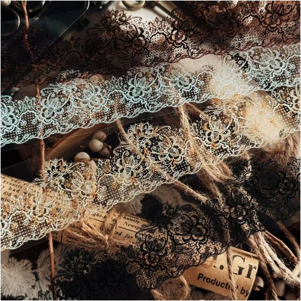 Retro Lace Edge PET Tape 1 m image 5