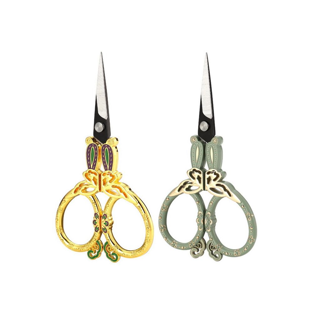 Retro style Flower scissors 3 variants image 0