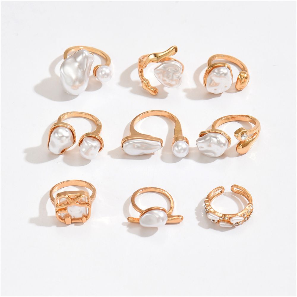 Pearl Rings set 2 variants image 4