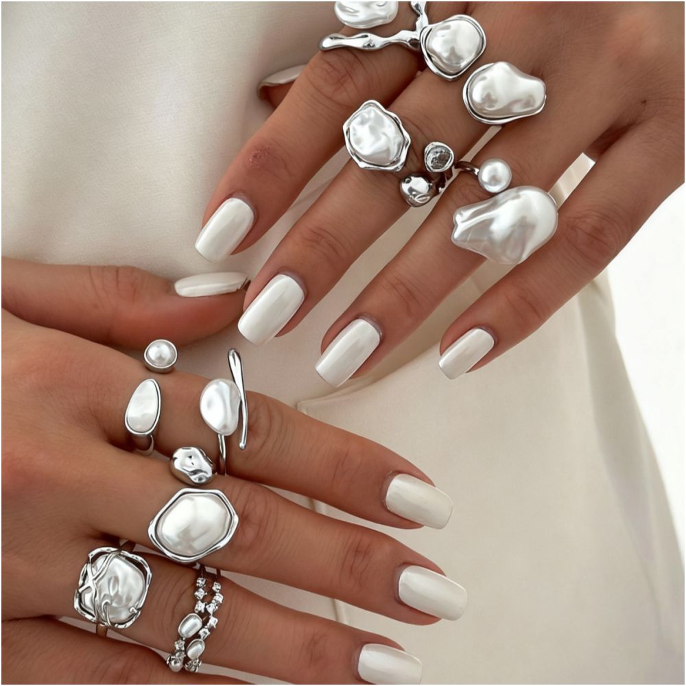 Pearl Rings set 2 variants